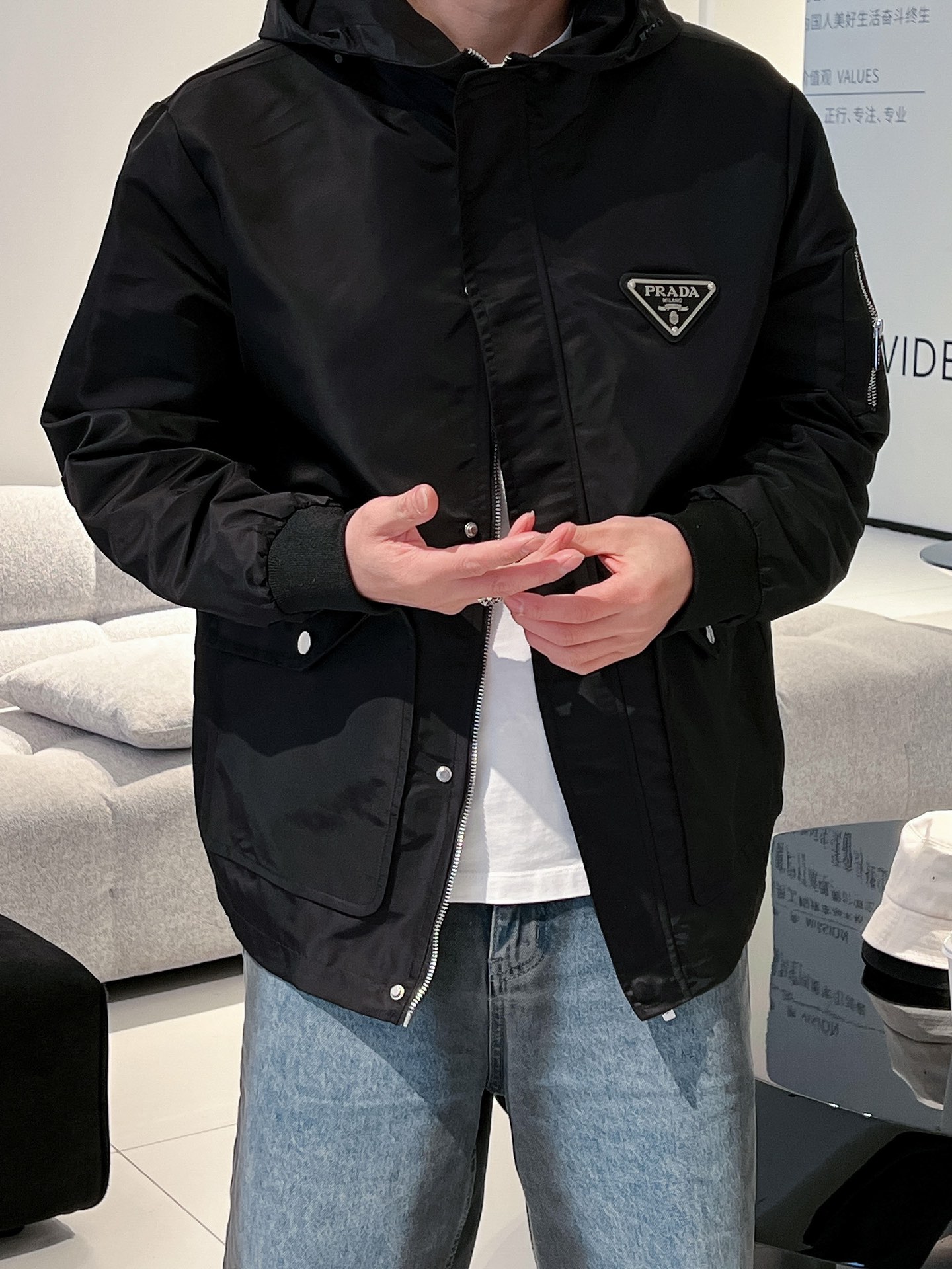 Prada Male Jacket M-xl