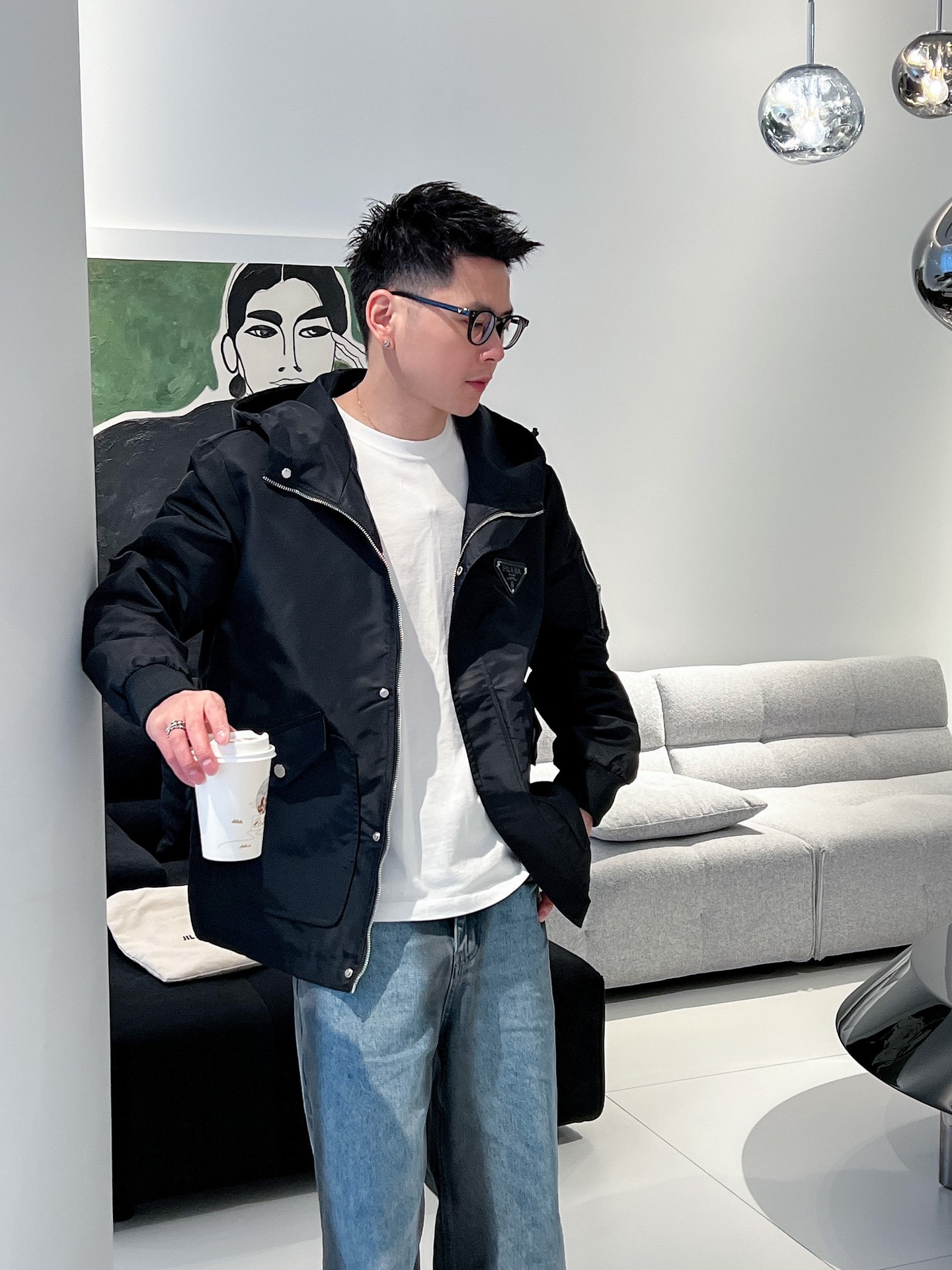 Prada Male Jacket M-xl