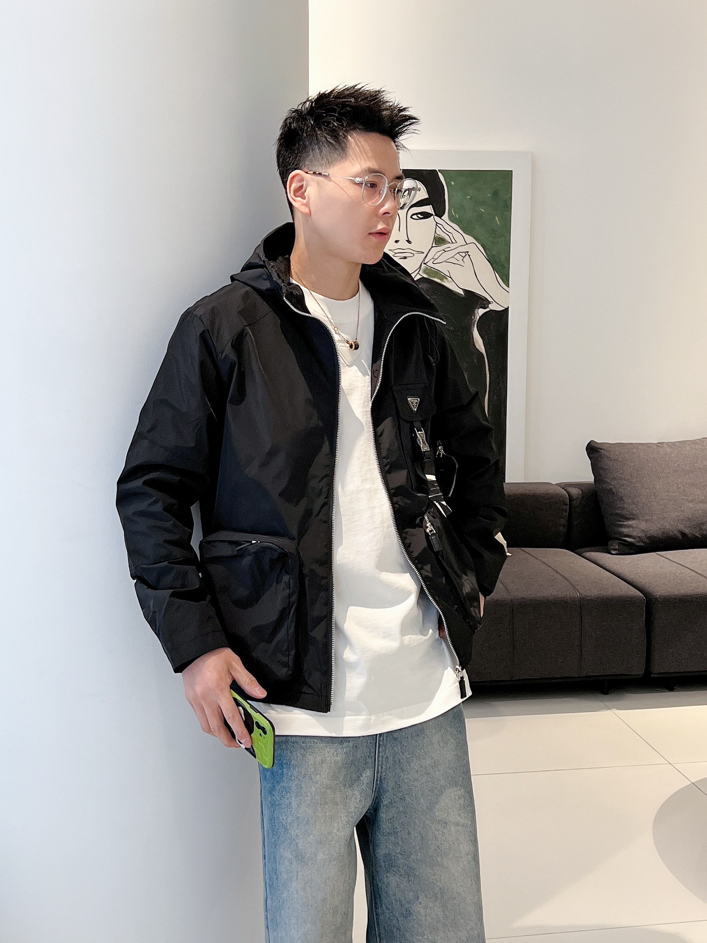 Prada Male Jacket M-xl
