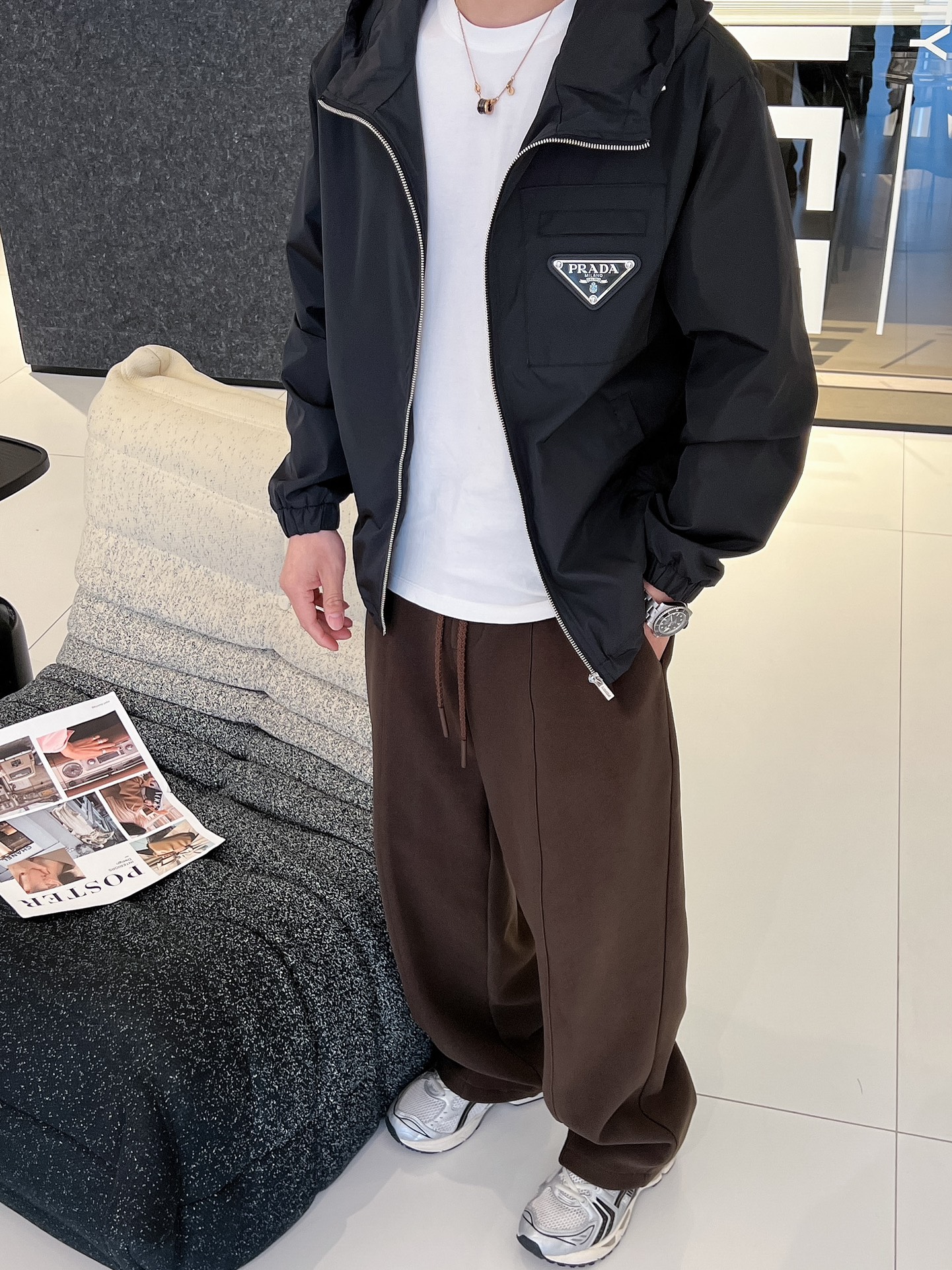 Prada Male Jacket M-xl