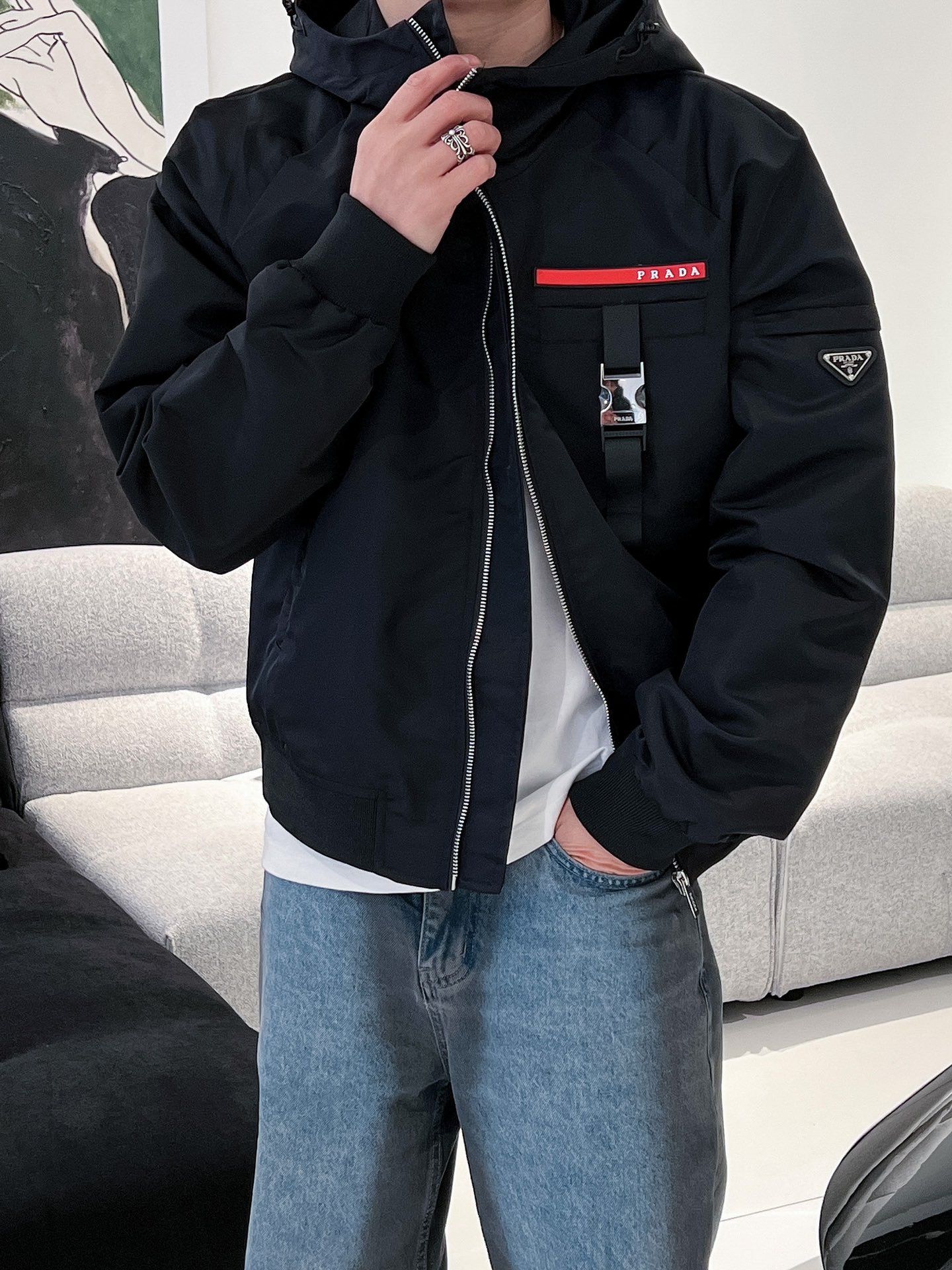 Prada Male Jacket M-xl