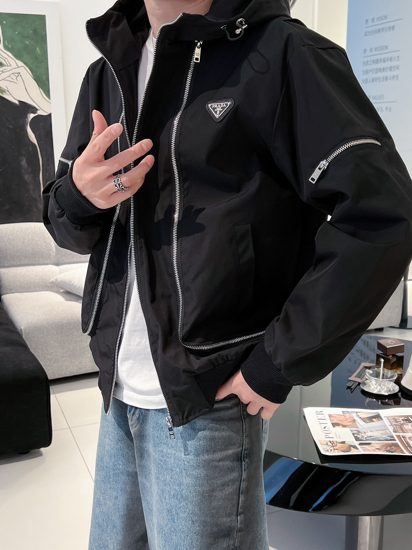 Prada Male Jacket M-xl