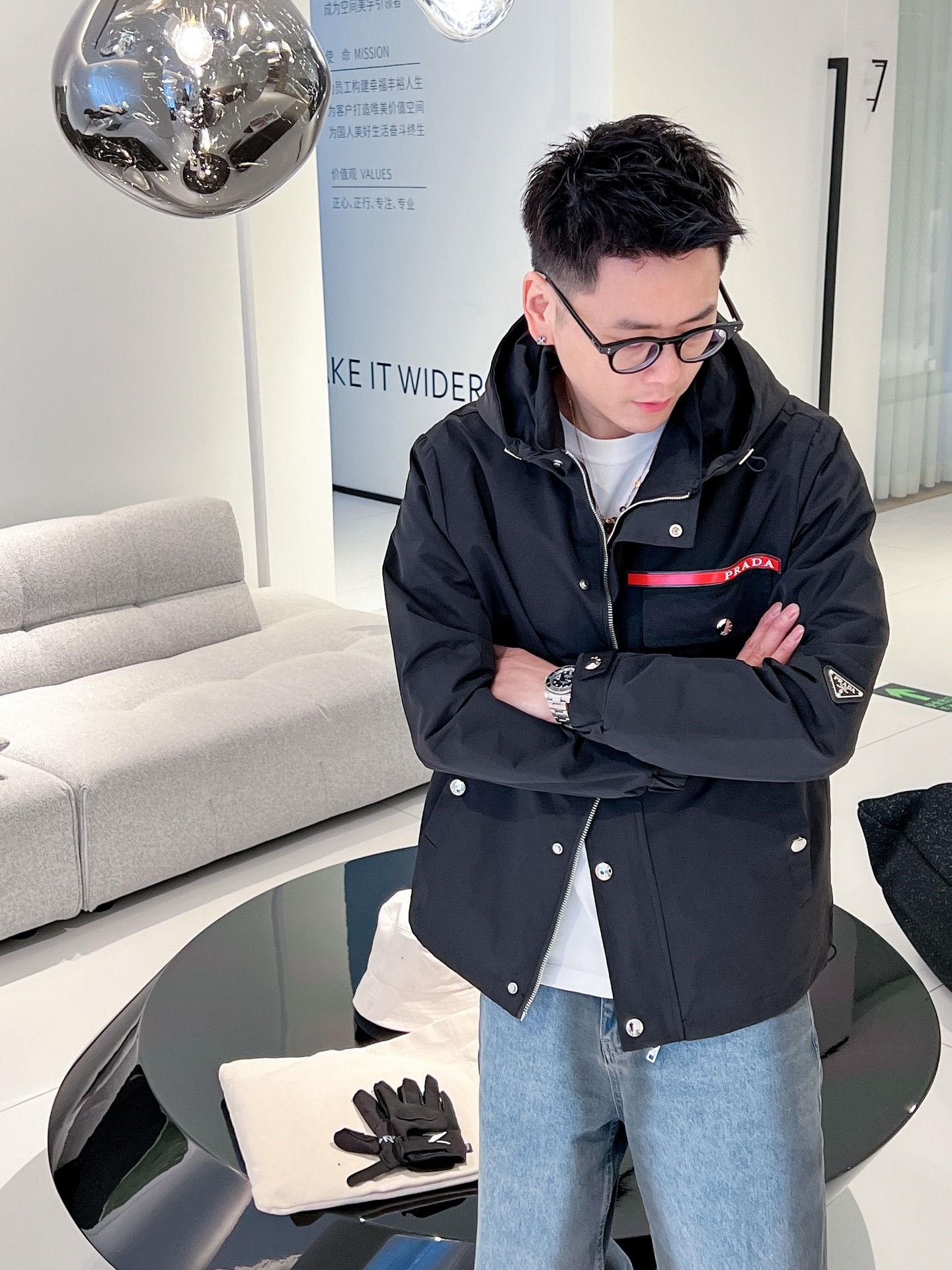 Prada Male Jacket M-xl
