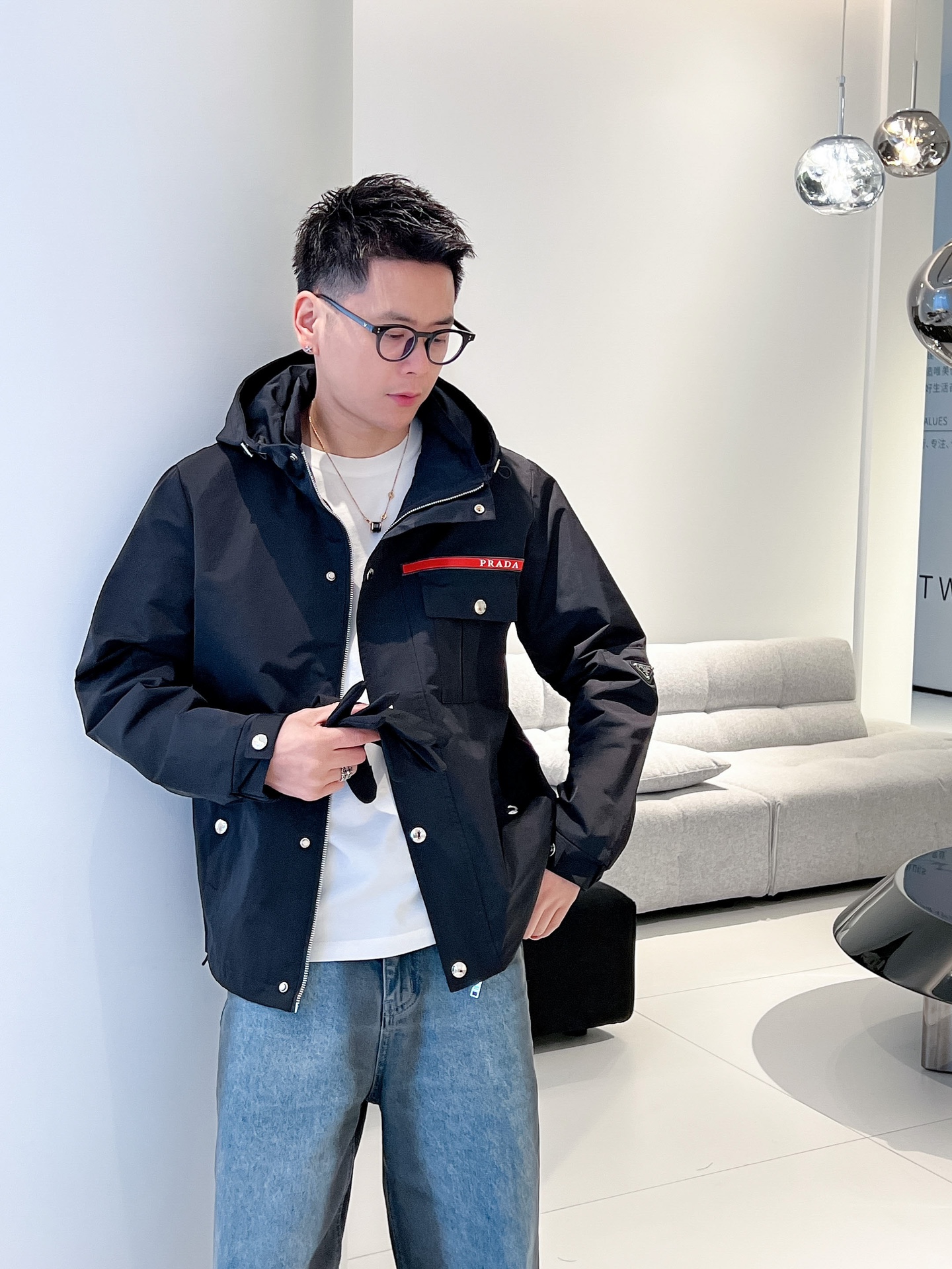 Prada Male Jacket M-xl