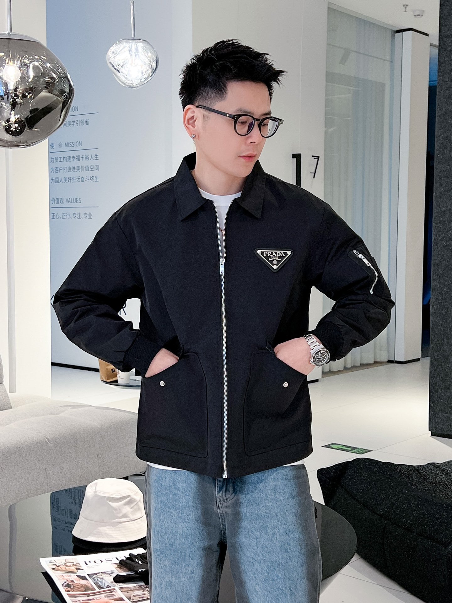 Prada Male Jacket M-xl