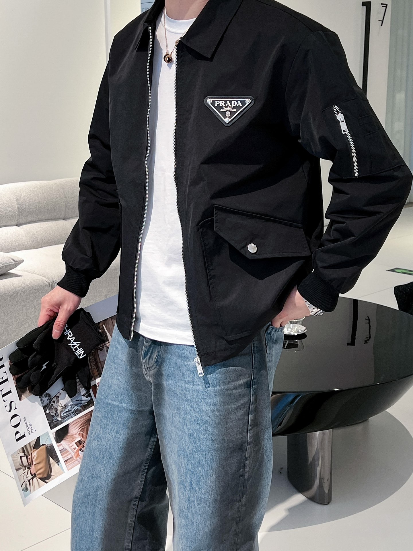Prada Male Jacket M-xl