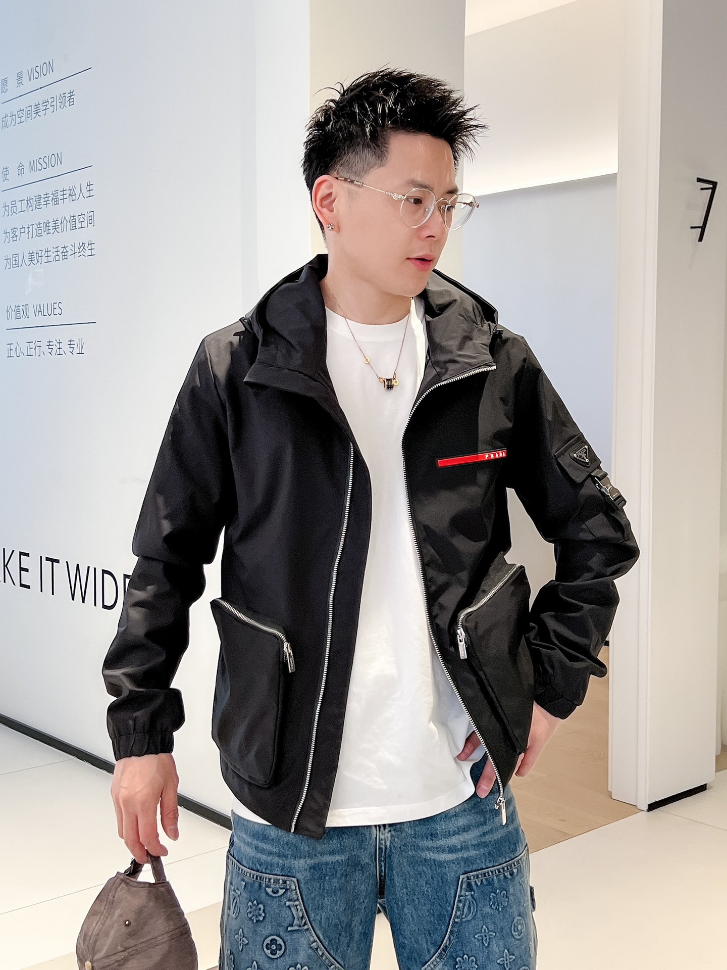 Prada Male Jacket M-xl
