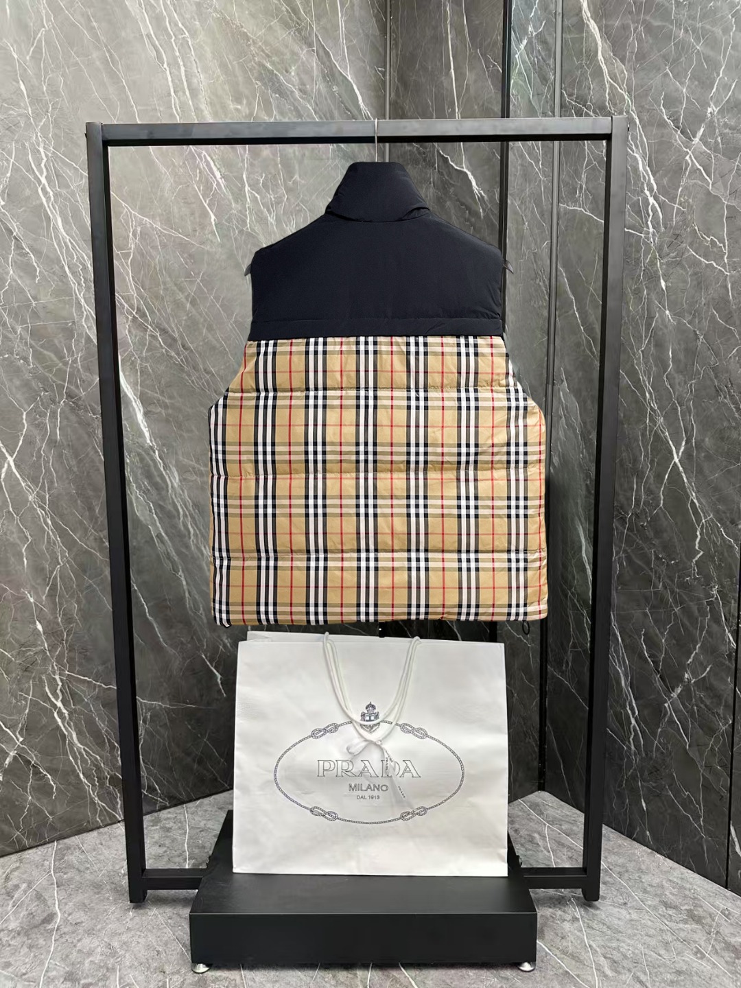 Burberry Couple Down Vest Goose Down M-l-xl