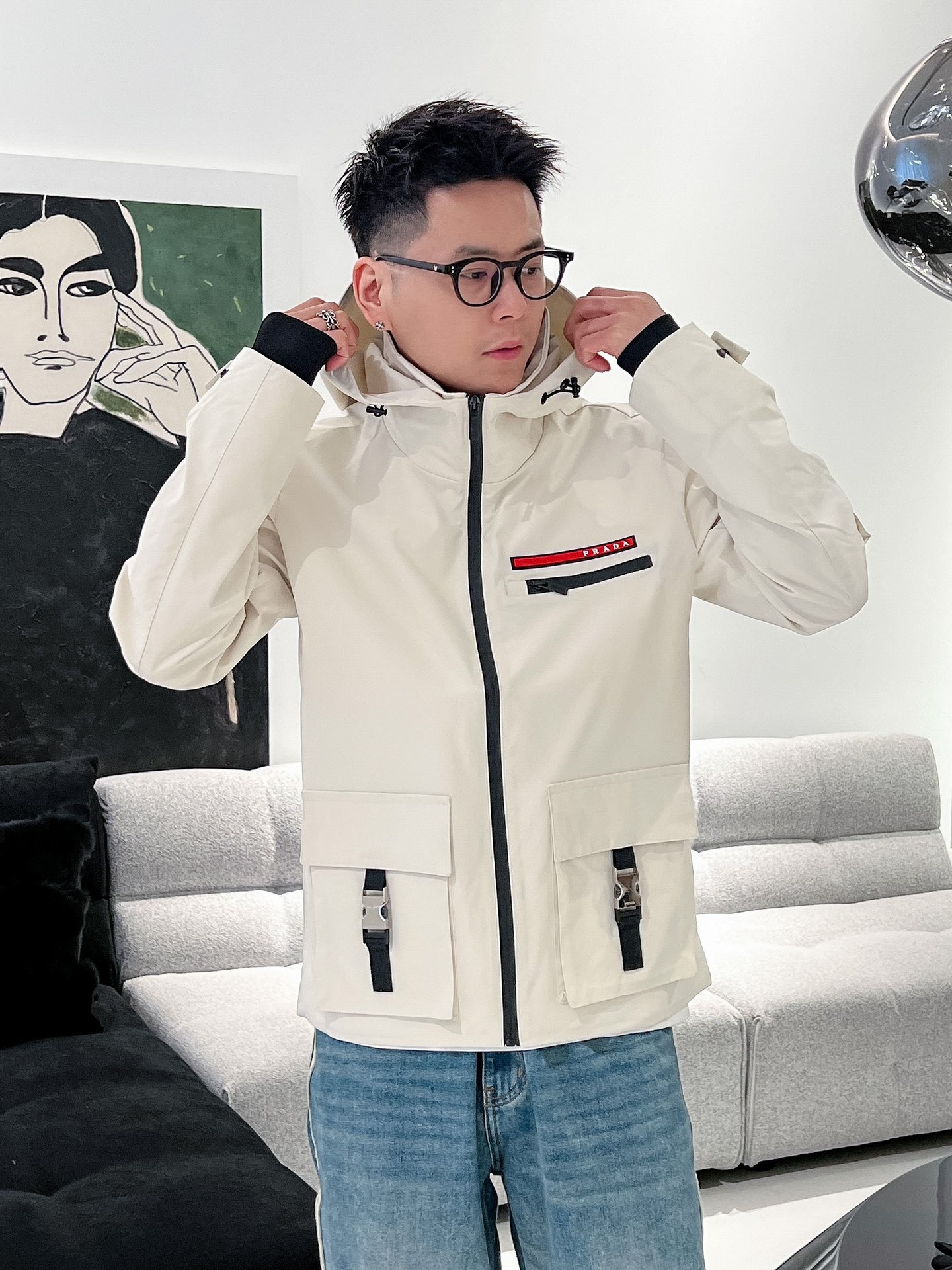 Prada Male Jacket M-xl