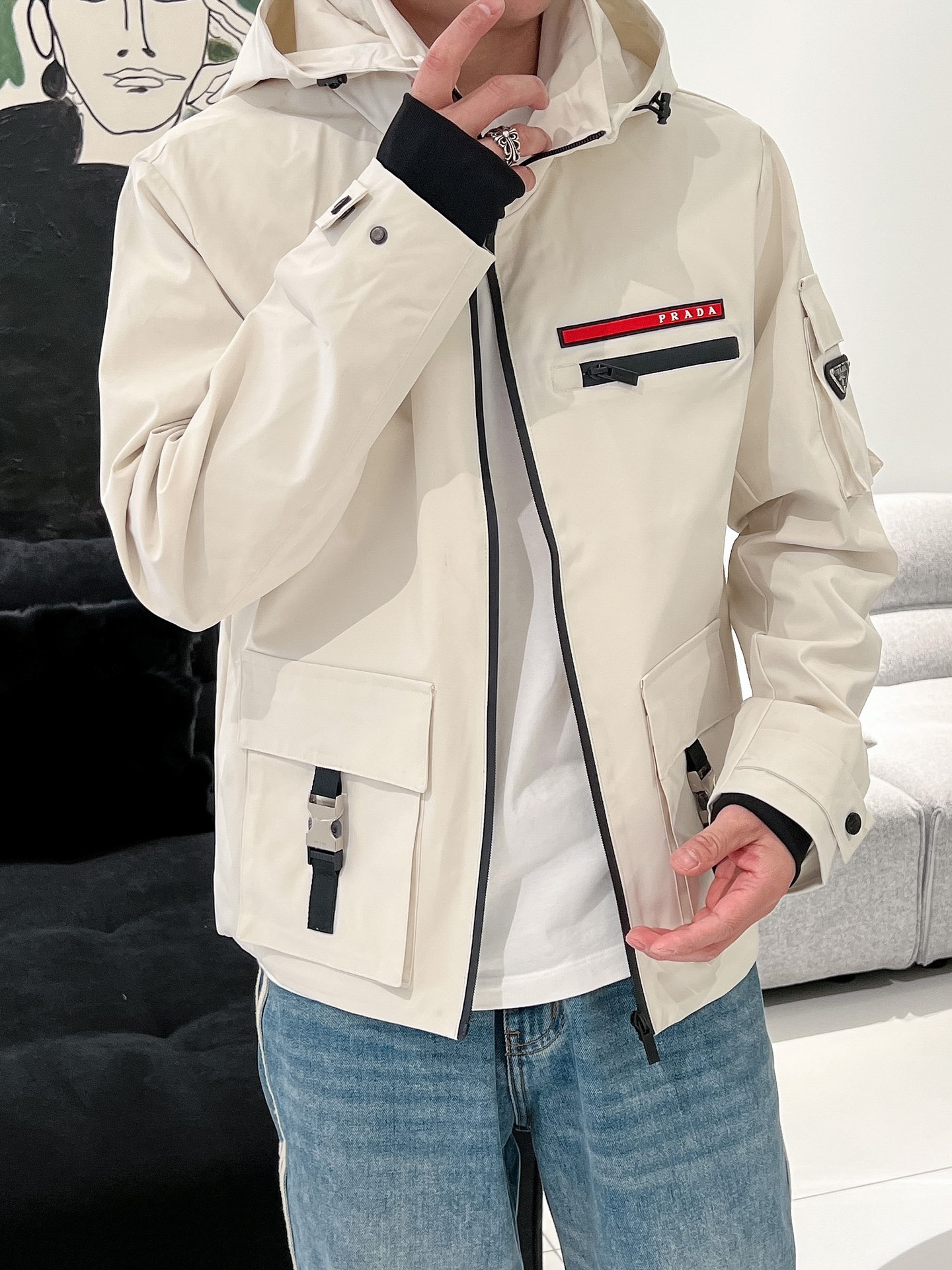 Prada Male Jacket M-xl