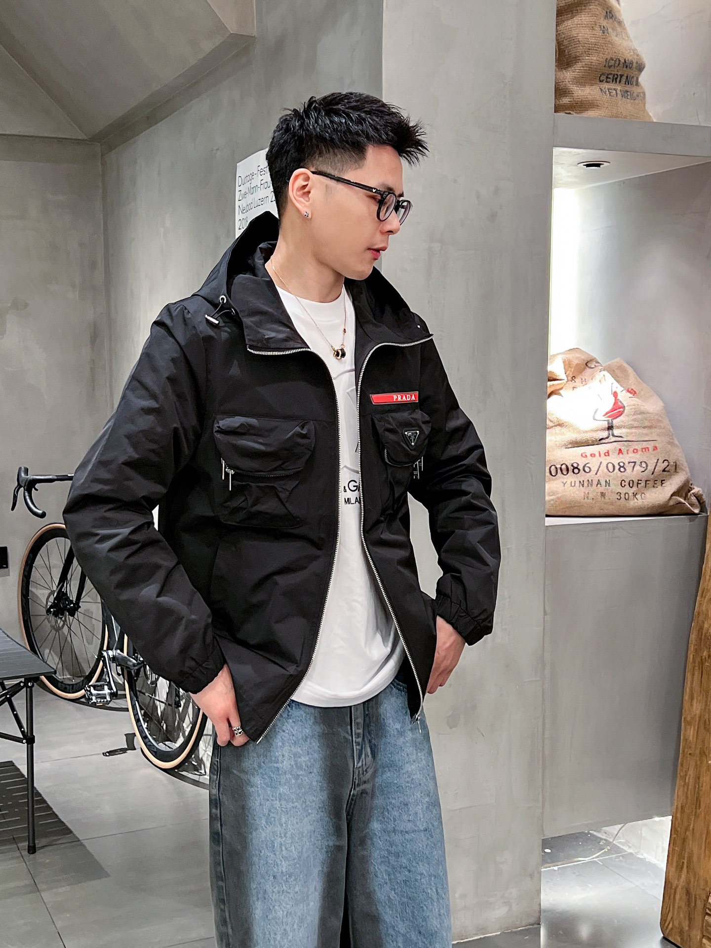 Prada Male Jacket M-xl