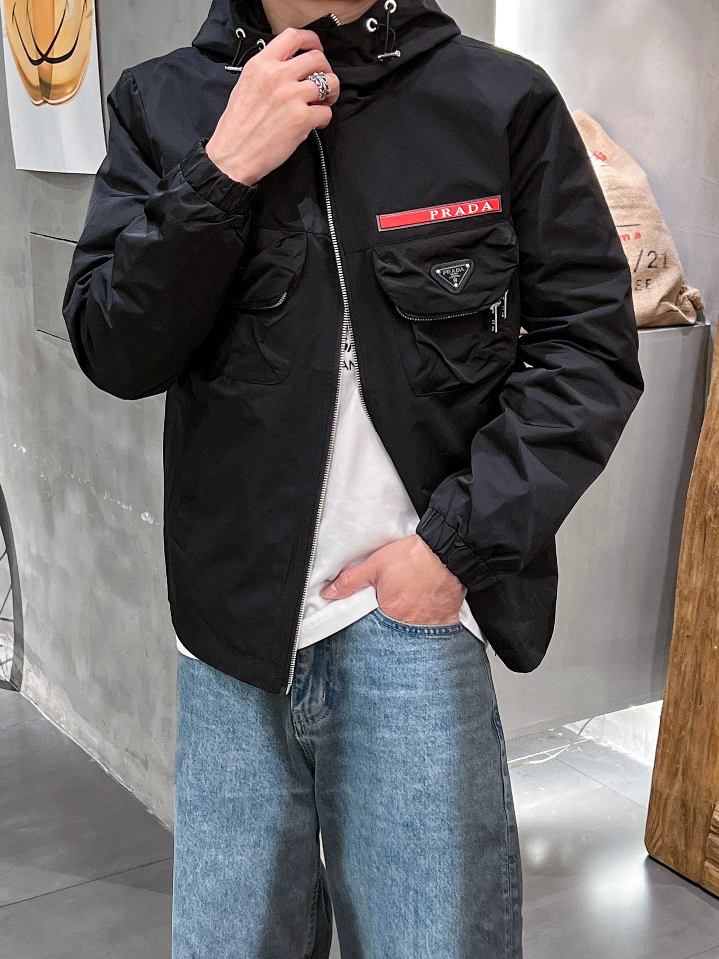 Prada Male Jacket M-xl