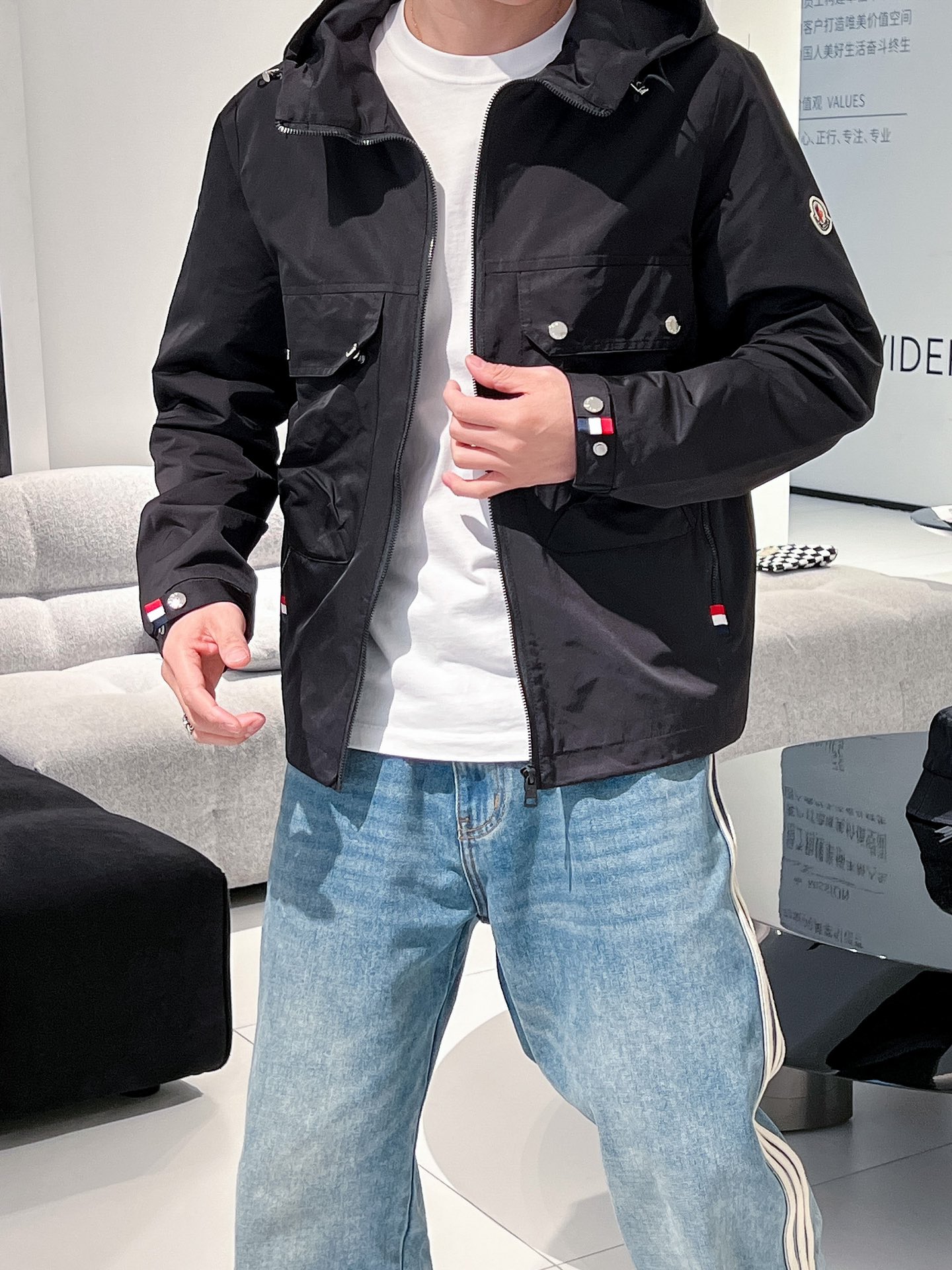 Moncler Male Jacket M-l-xl