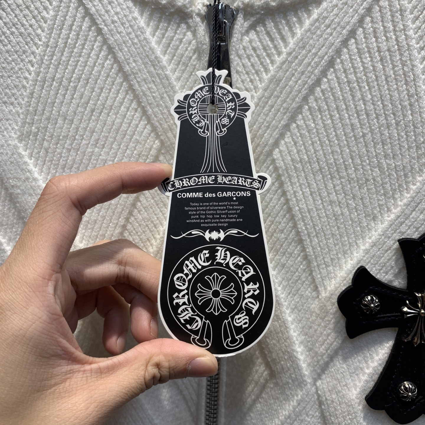 Chrome Hearts Jeans Wool Black Loose Fit S-m-l-xl-175140