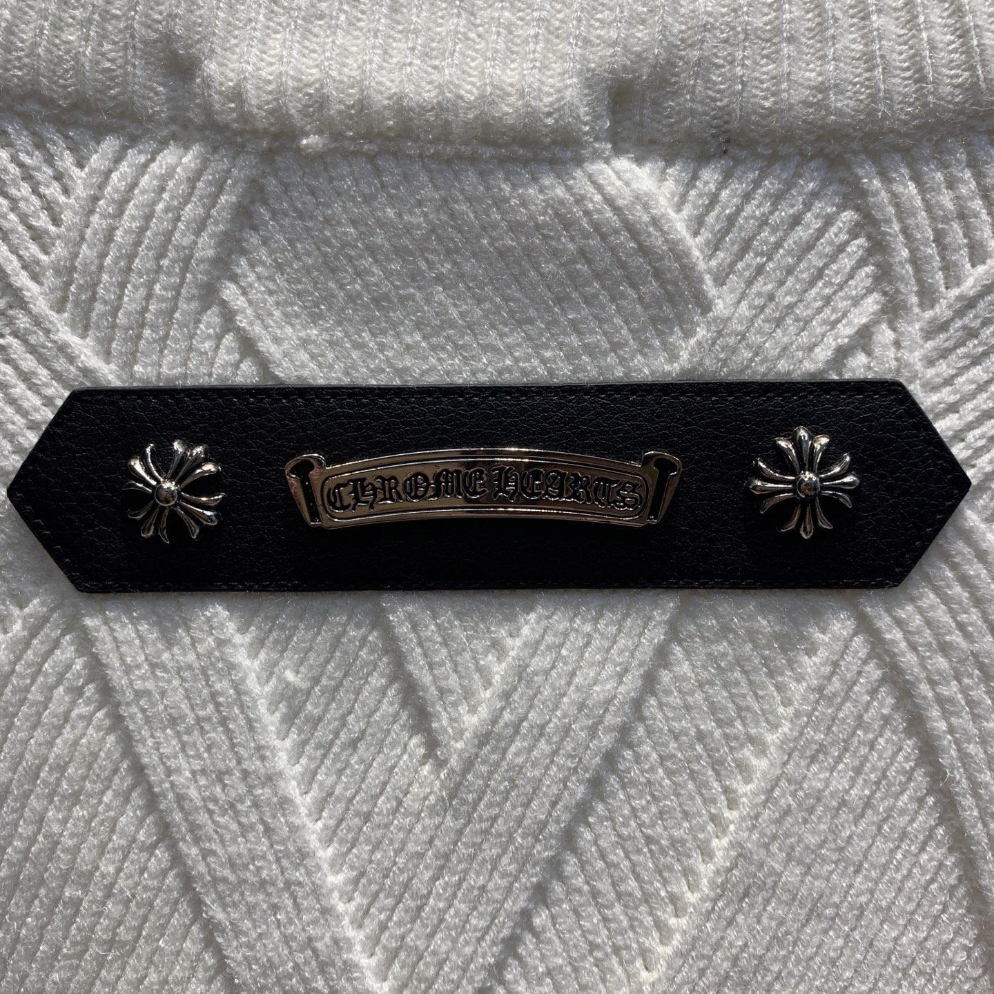 Chrome Hearts Jeans Wool Black Loose Fit S-m-l-xl-175140