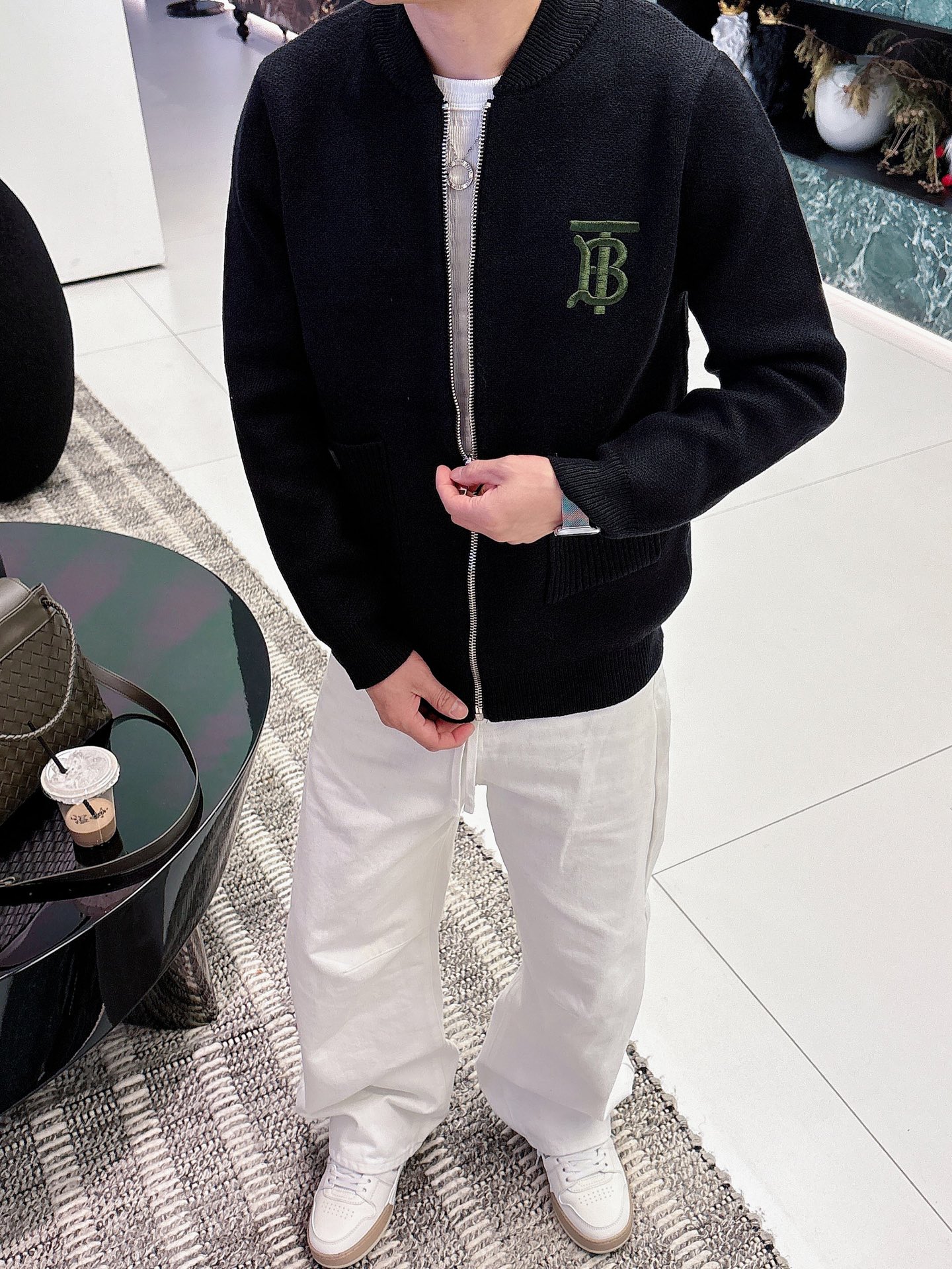Burberry Jacket Wool Black M-l-xl-175140
