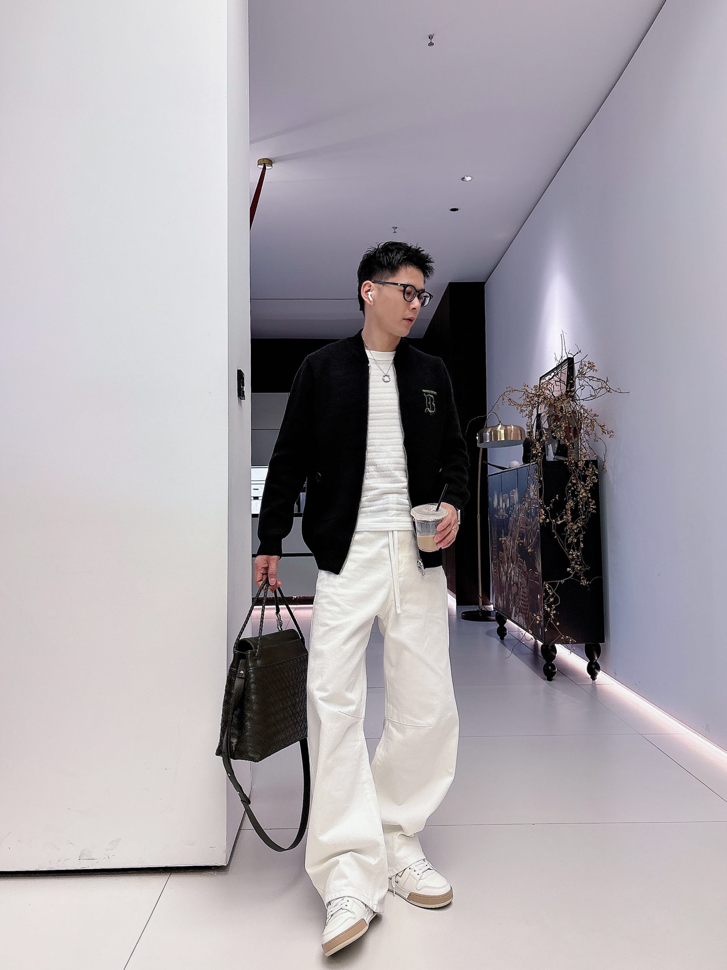 Burberry Jacket Wool Black M-l-xl-175140