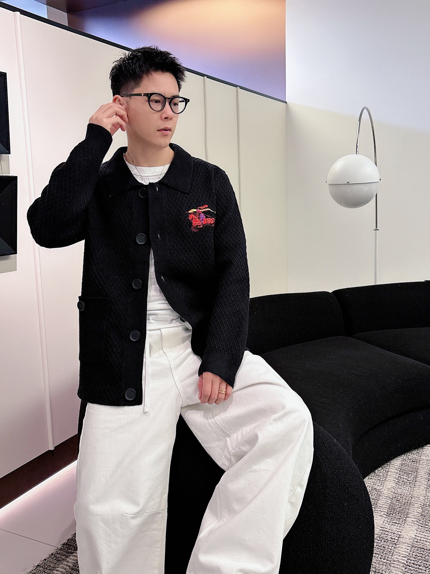 Burberry Jeans Wool Black M-l-xl-175140