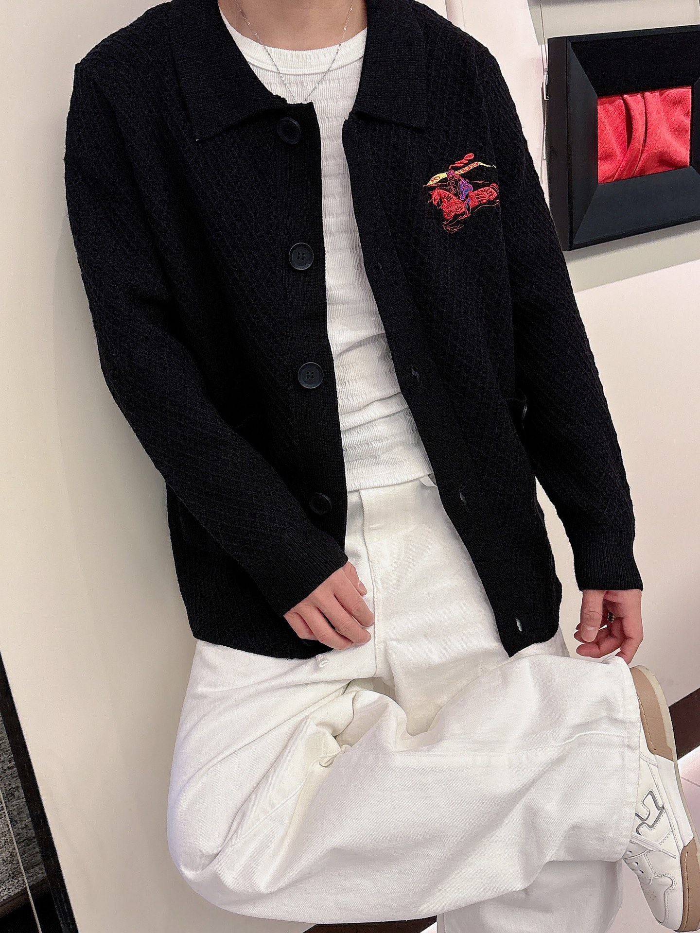 Burberry Jeans Wool Black M-l-xl-175140