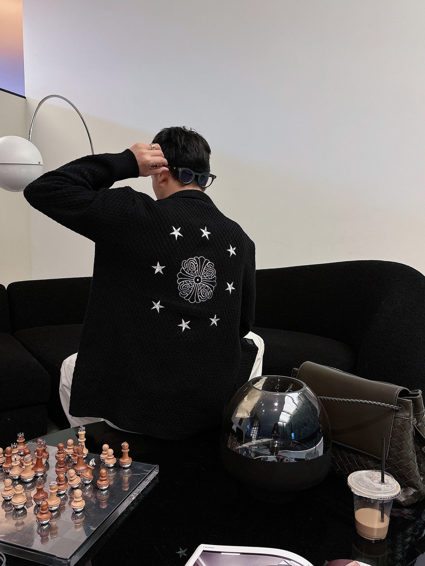 Chrome Hearts Basic Clothing Wool Black Loose Fit S-m-l-xl-175140
