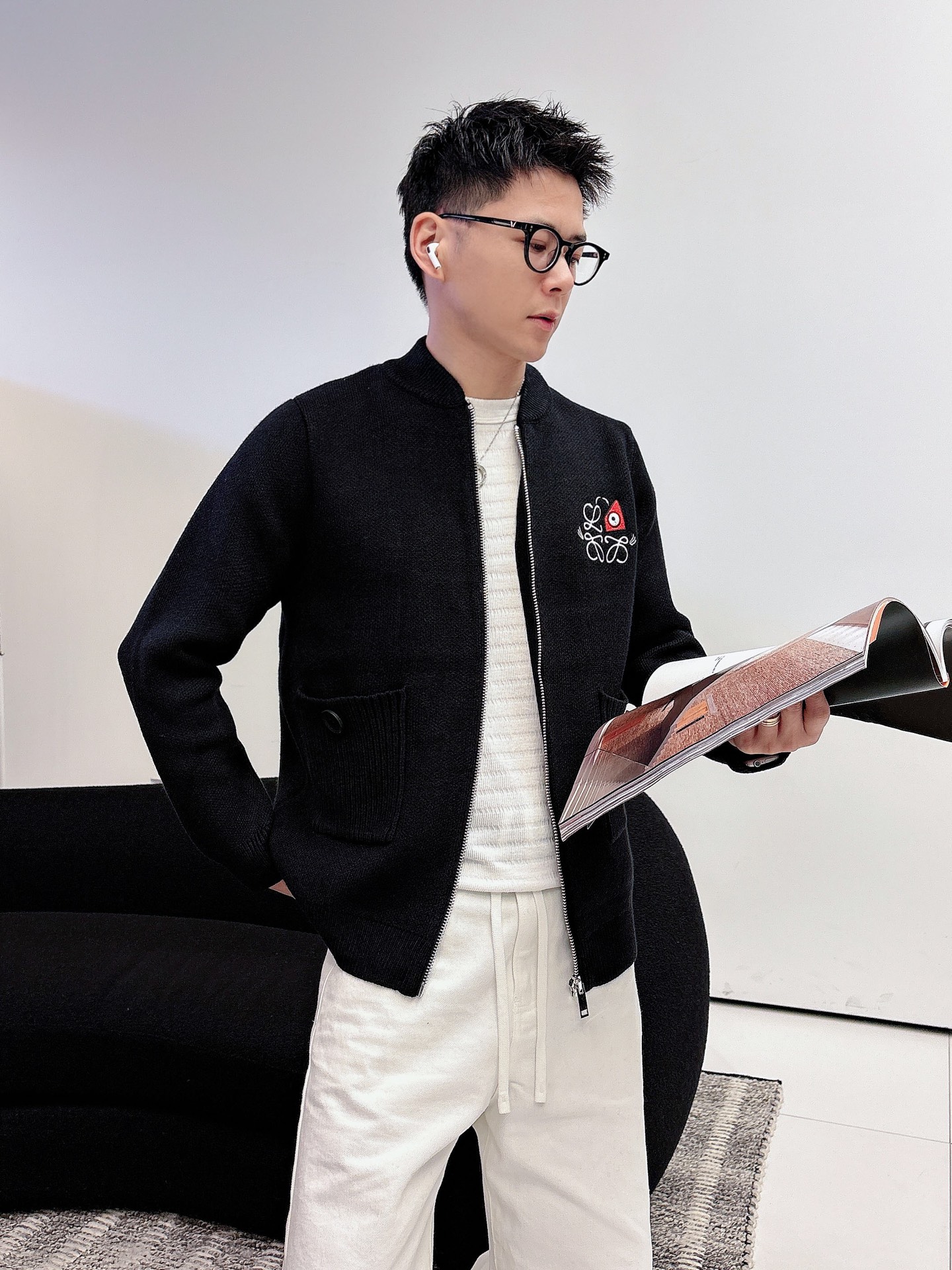 Loewe Jeans Wool Black M-l-xl-175140