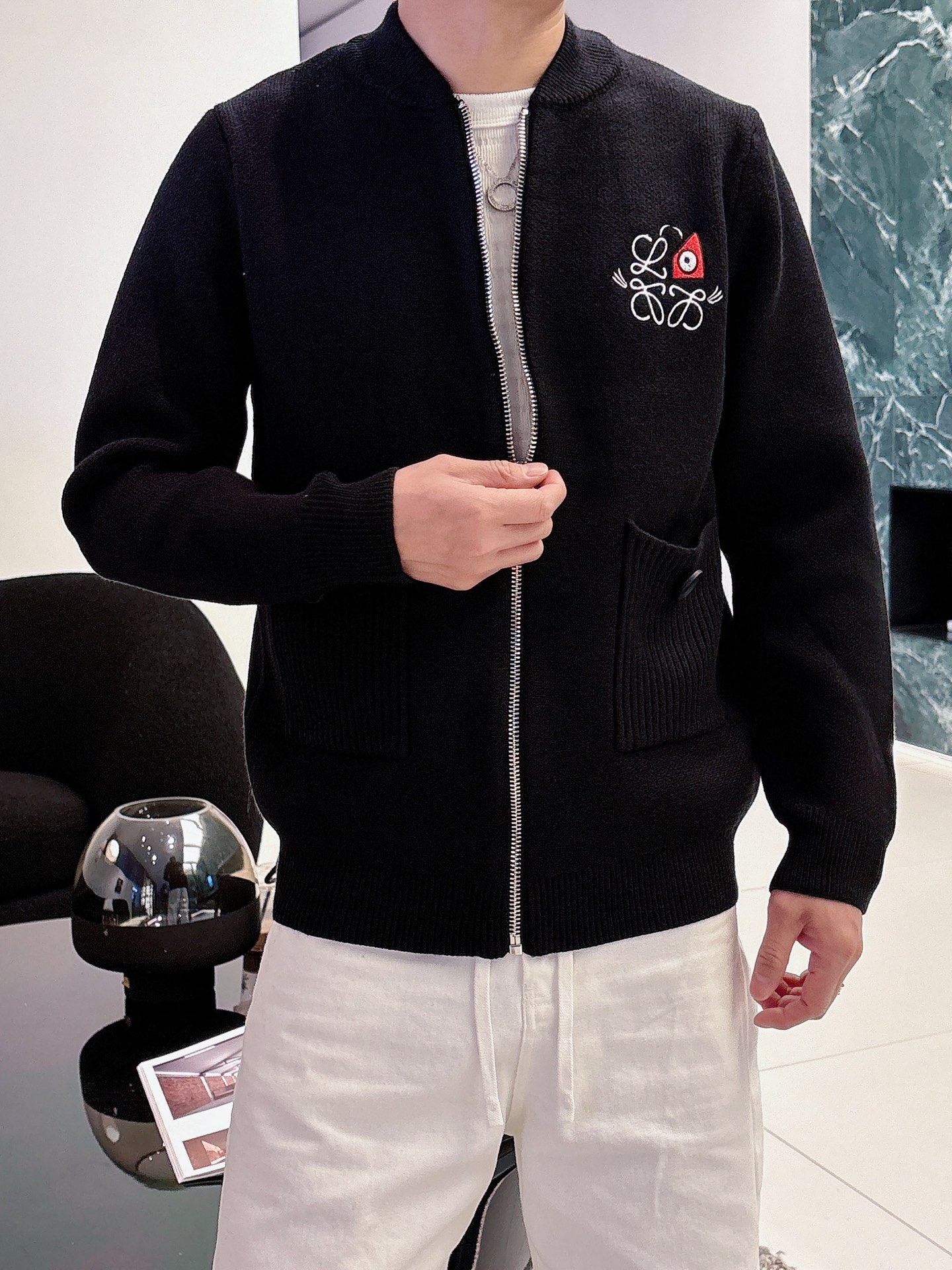 Loewe Jeans Wool Black M-l-xl-175140
