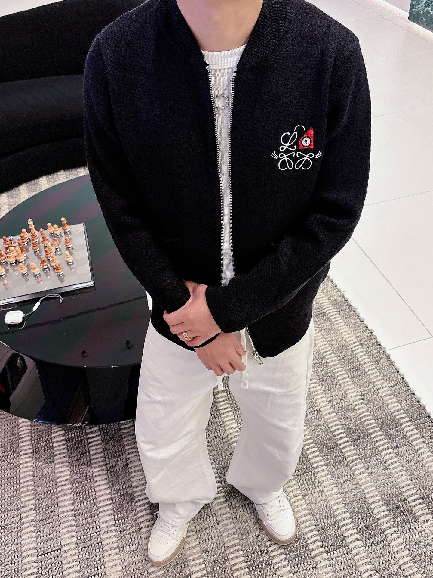 Loewe Jeans Wool Black M-l-xl-175140