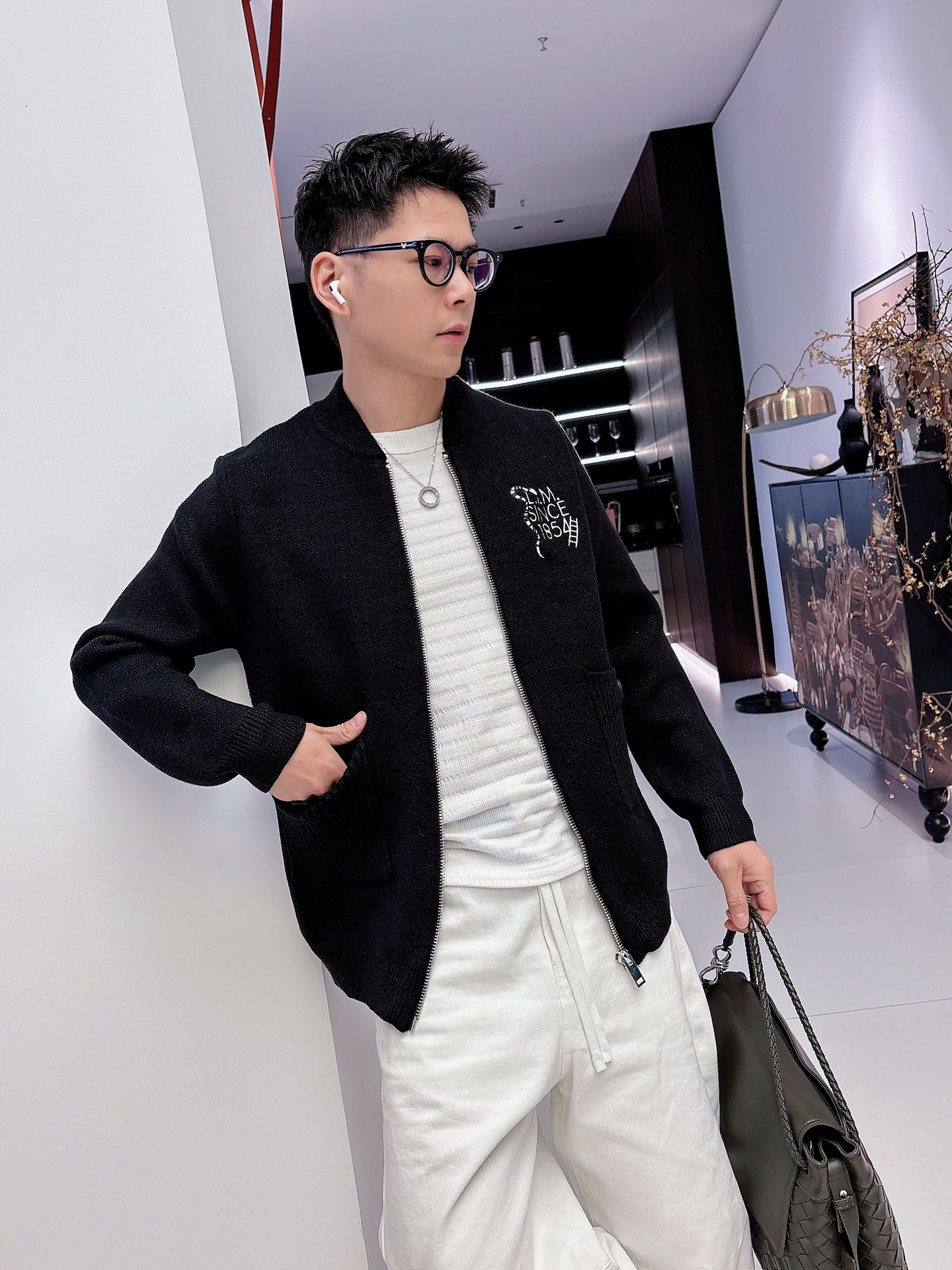 Louis Vuitton Jacket Wool Black S-m-l-xl-175140