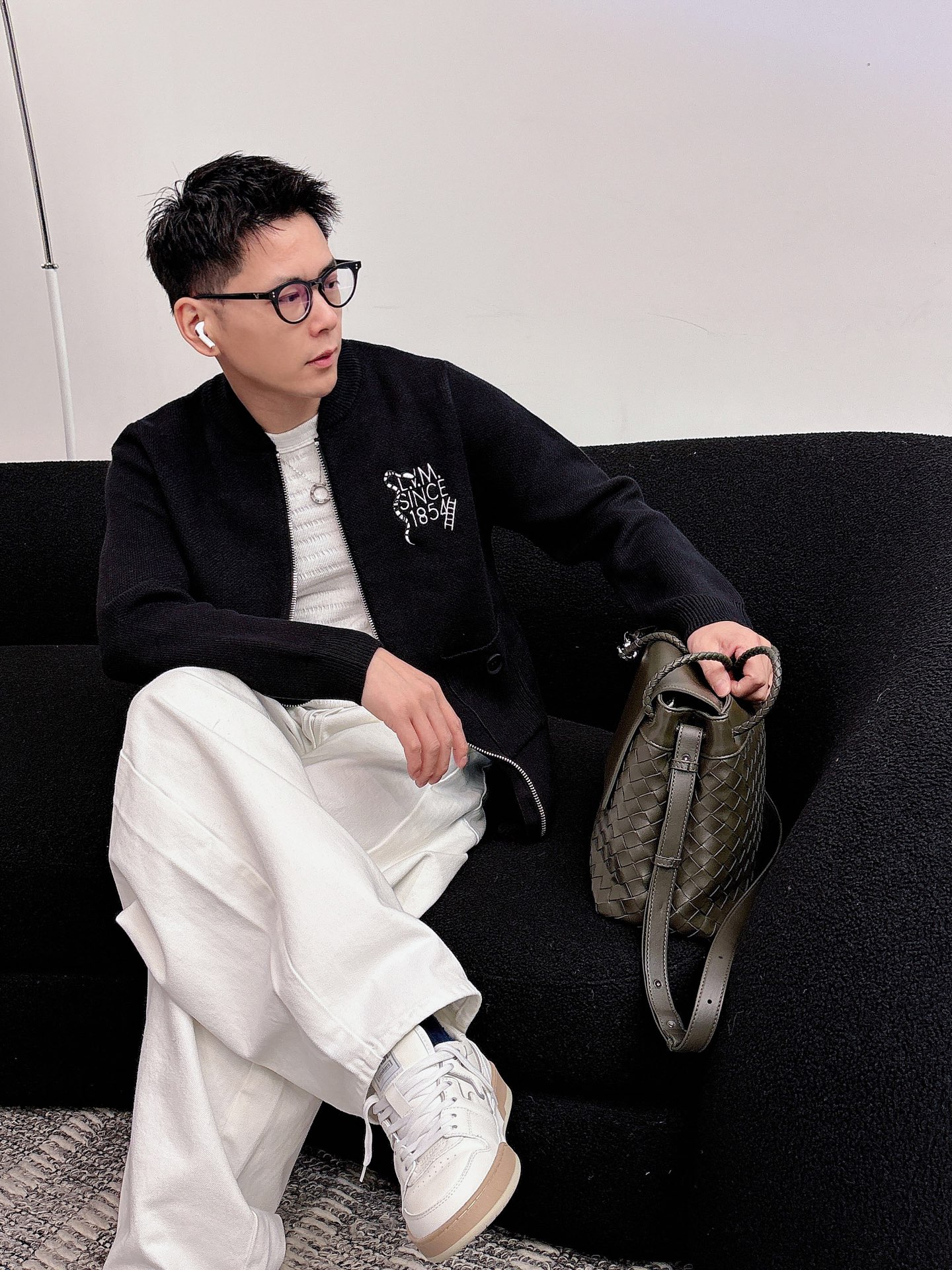 Louis Vuitton Jacket Wool Black S-m-l-xl-175140