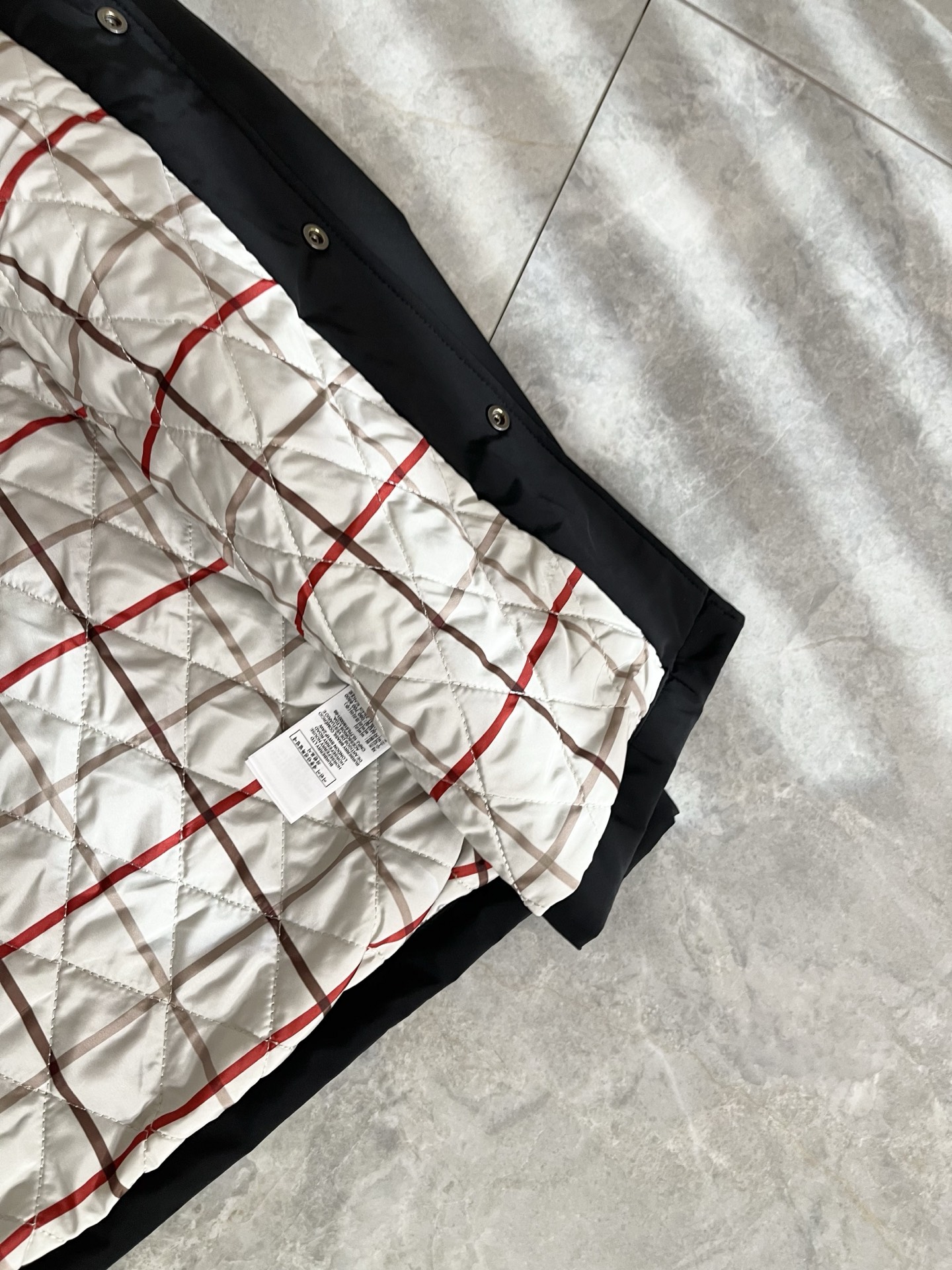 Burberry Jacket Cotton Plaid M-xl