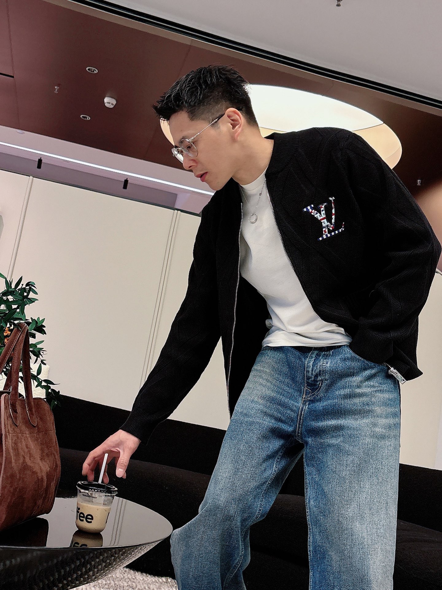 Louis Vuitton Jacket Wool Black S-m-l-xl-175145
