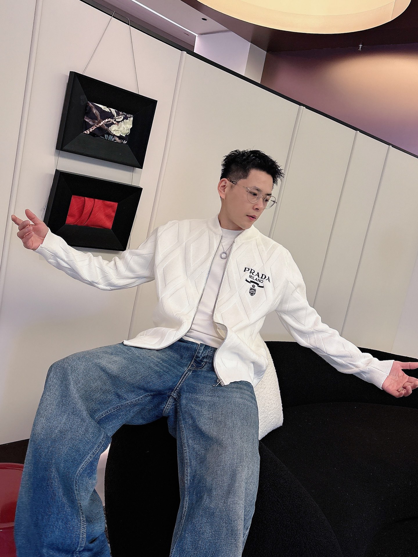 Prada Basic Clothing Wool M-xxxl