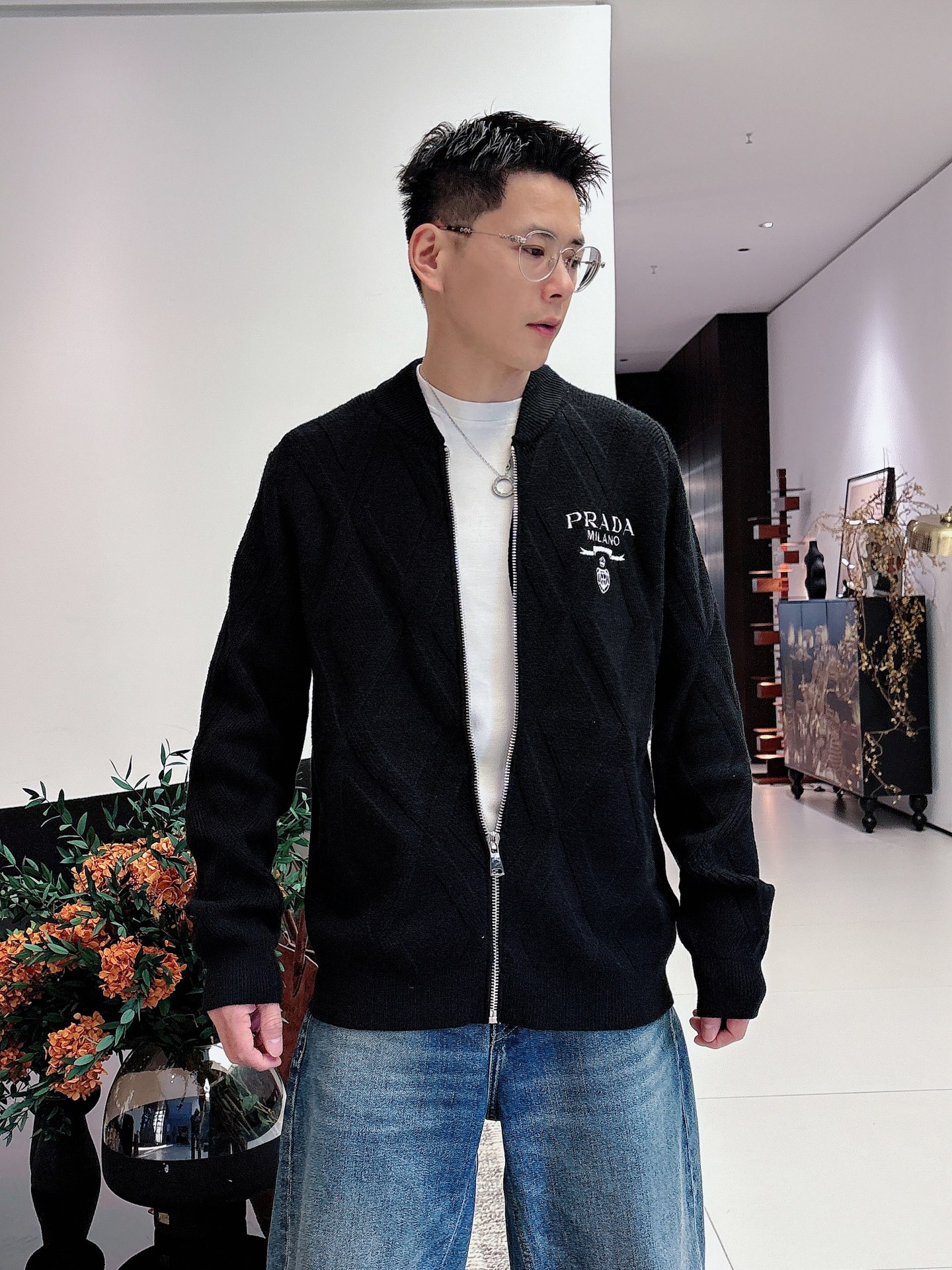 Prada Basic Clothing Wool M-xxxl