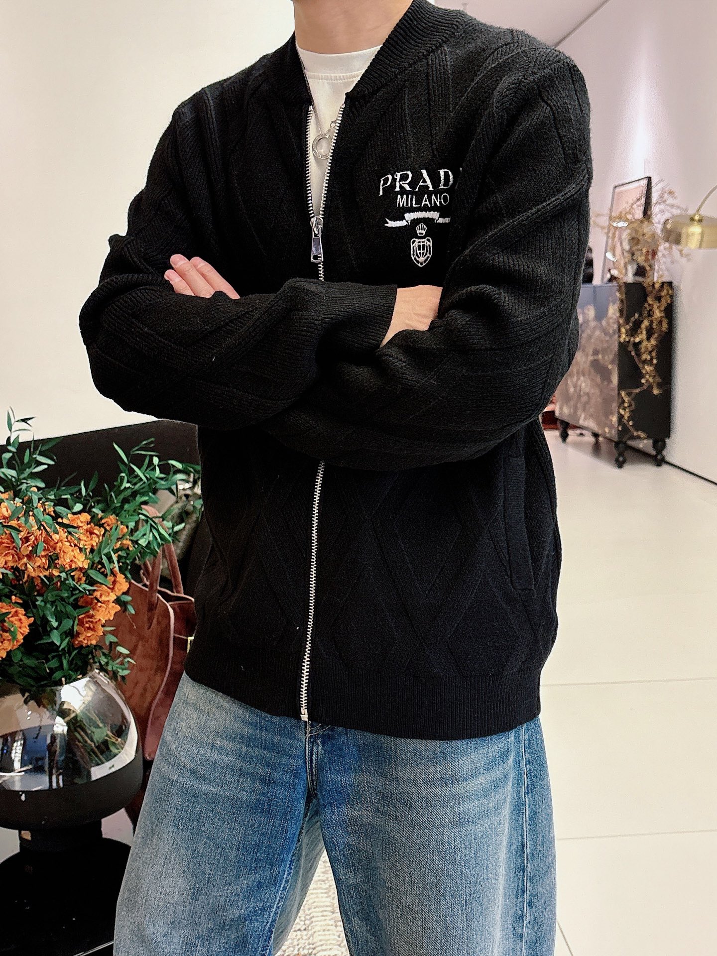Prada Basic Clothing Wool M-xxxl