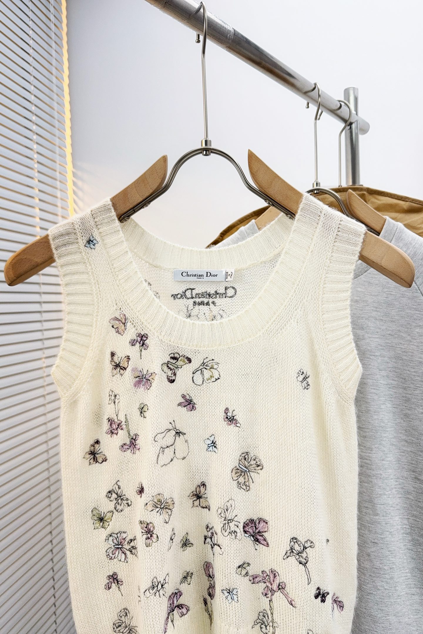 Dior Basic Clothing Knitted Beige S-m-l