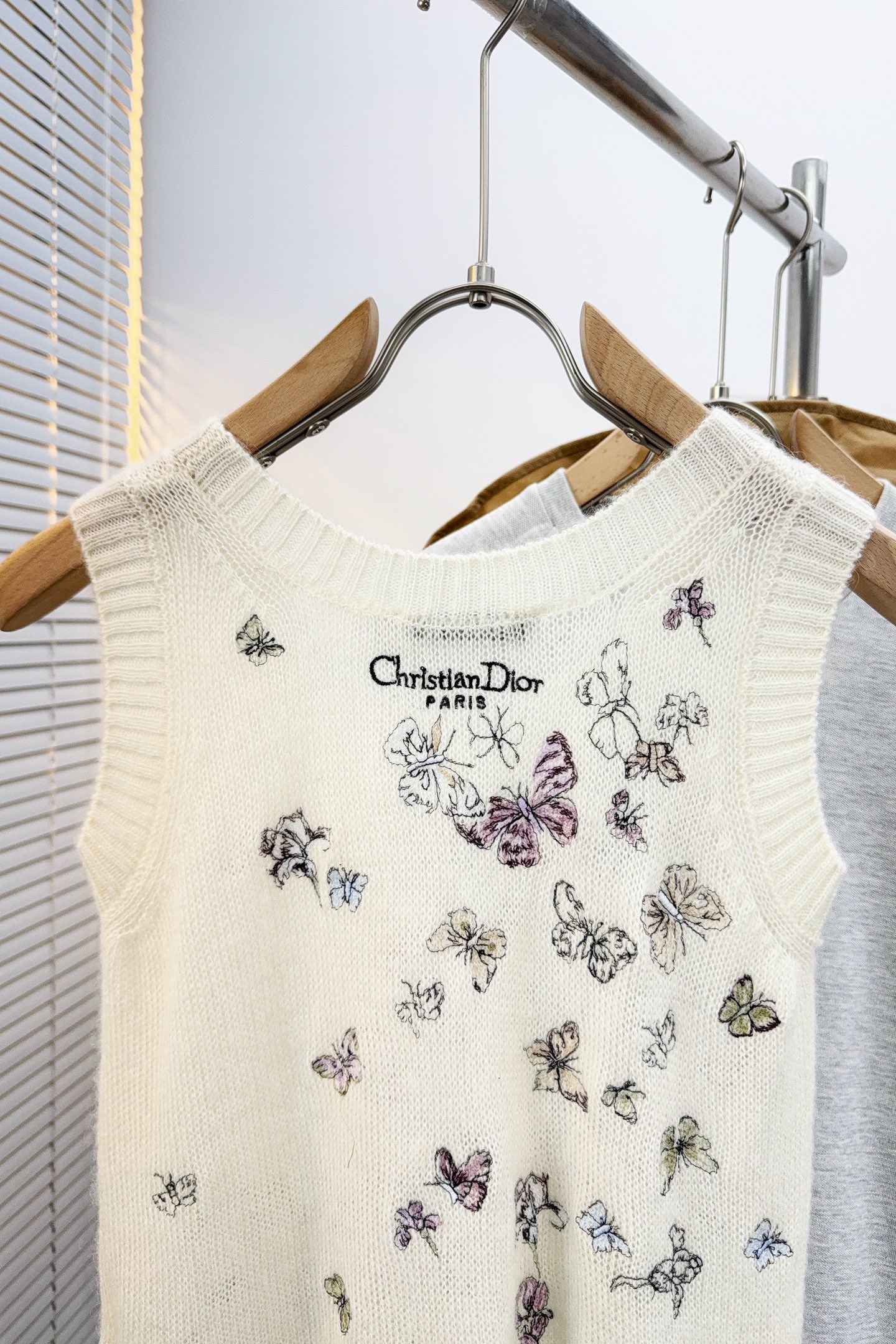 Dior Basic Clothing Knitted Beige S-m-l