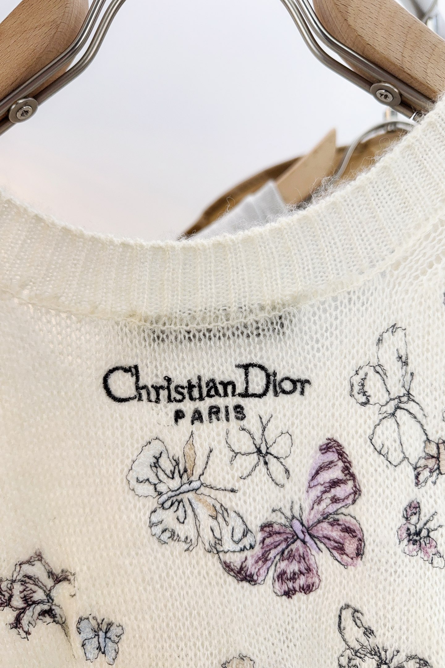 Dior Basic Clothing Knitted Beige S-m-l