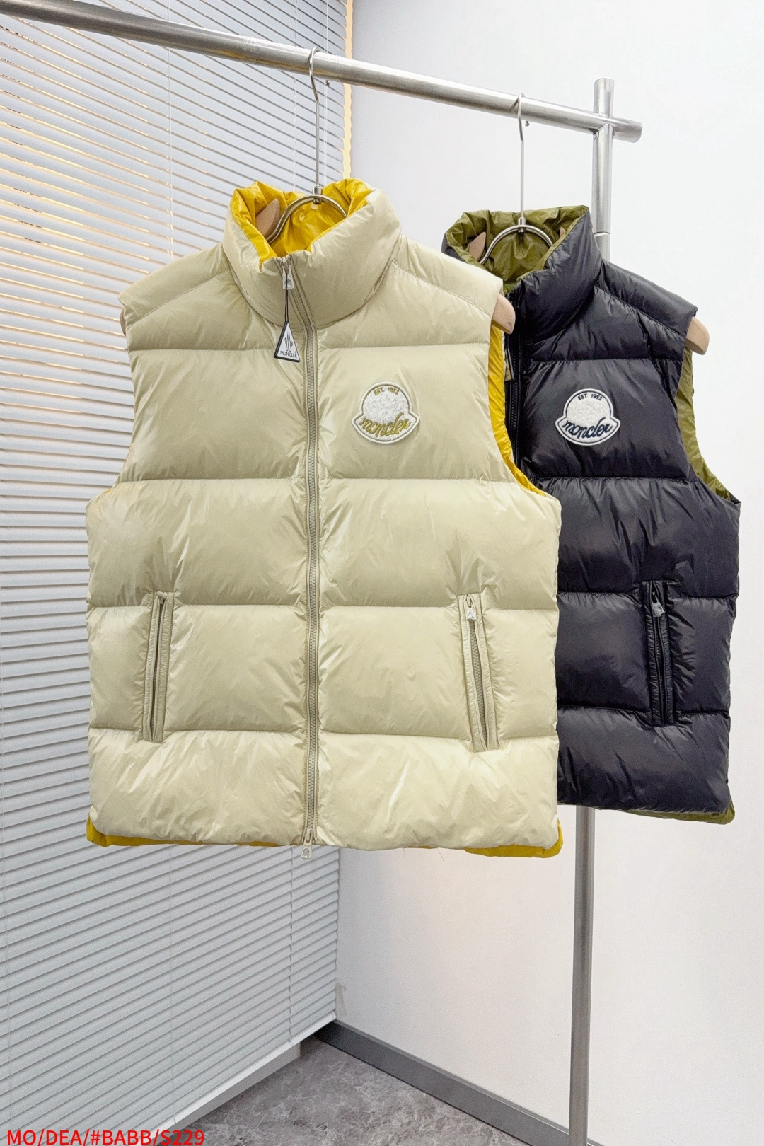 Moncler Male Vest Black S-m-l-xl
