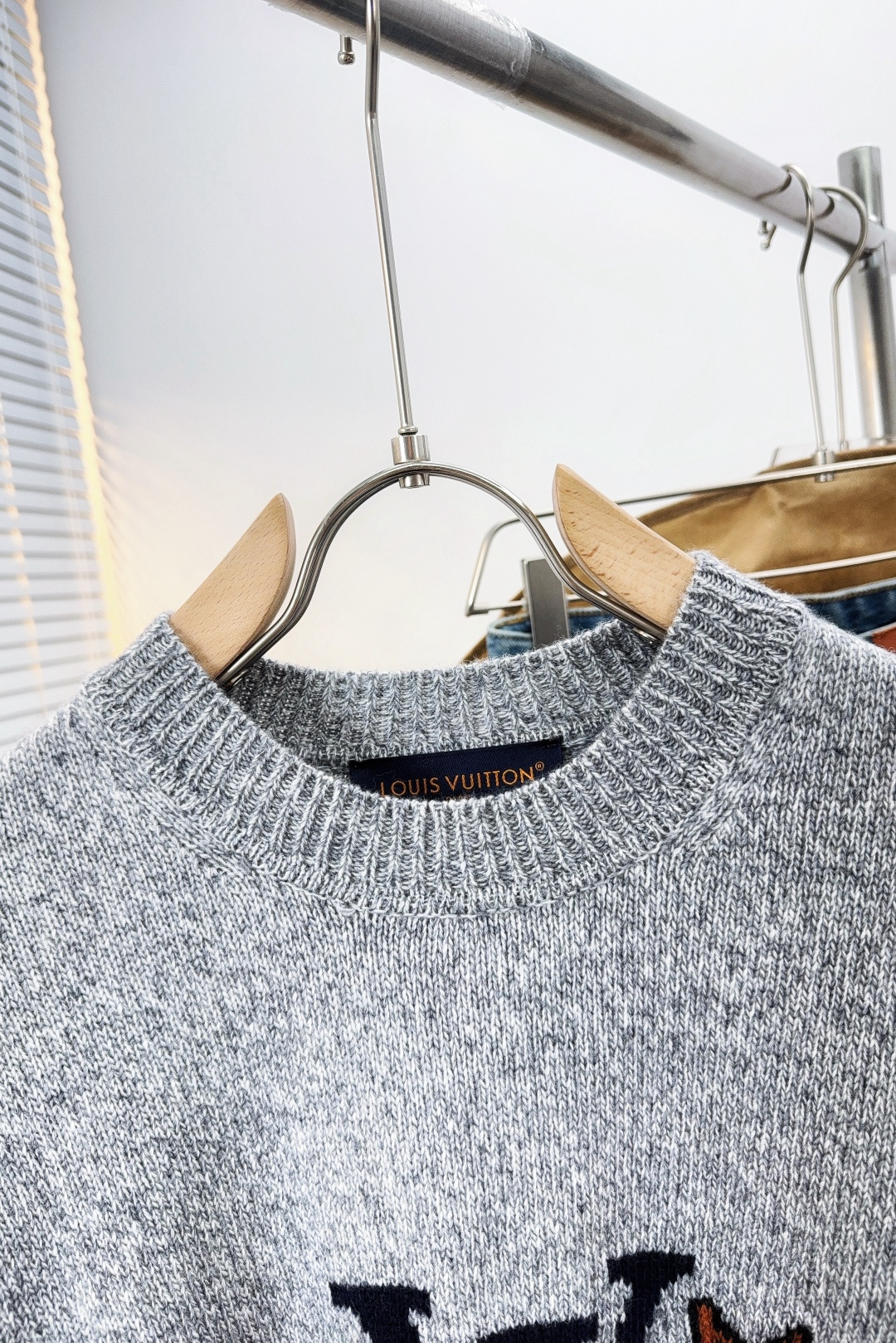 Louis Vuitton Couple Basic Clothing Knitted S-l-xl