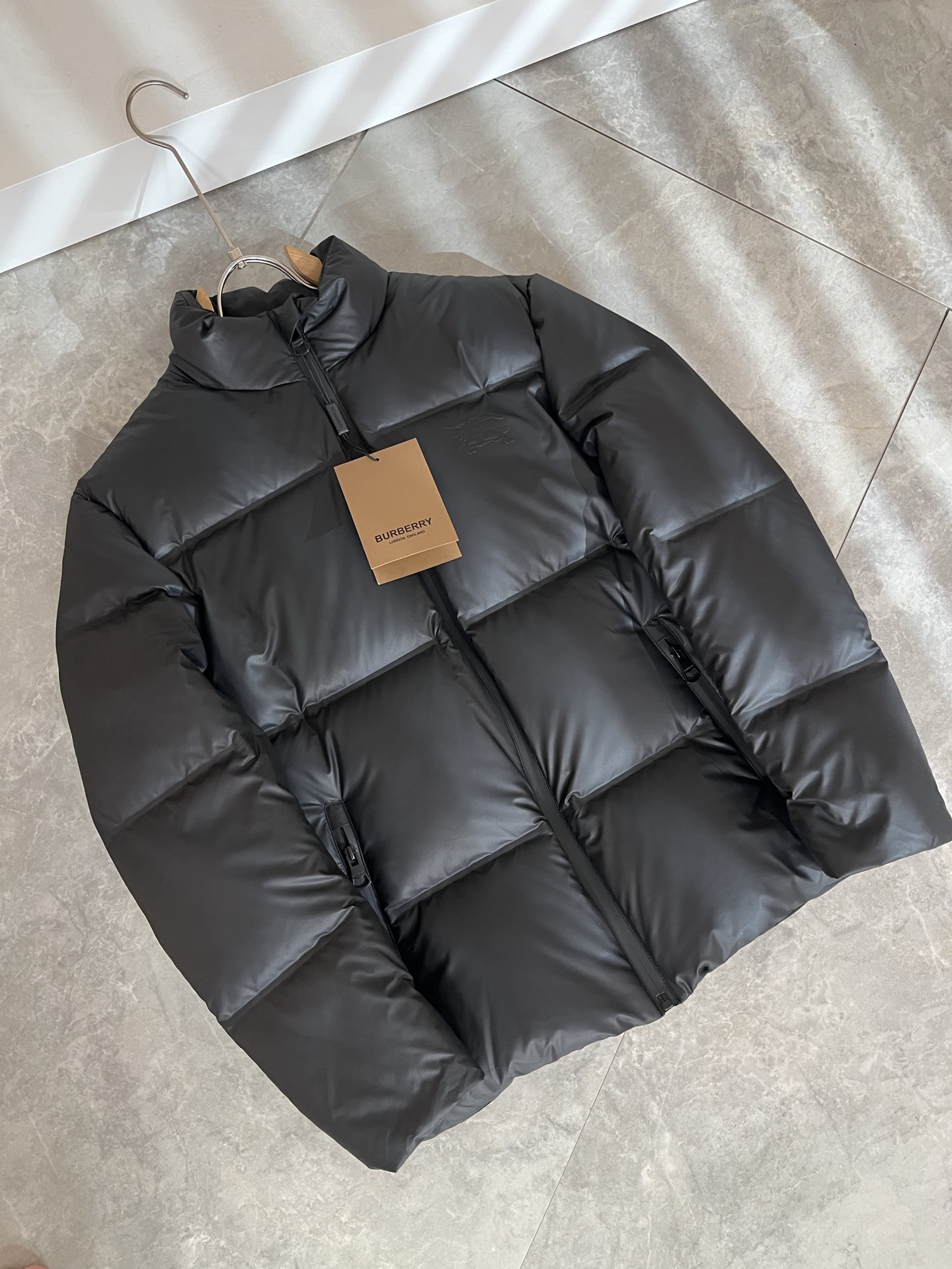 Burberry Jacket White Duck Down M-xl