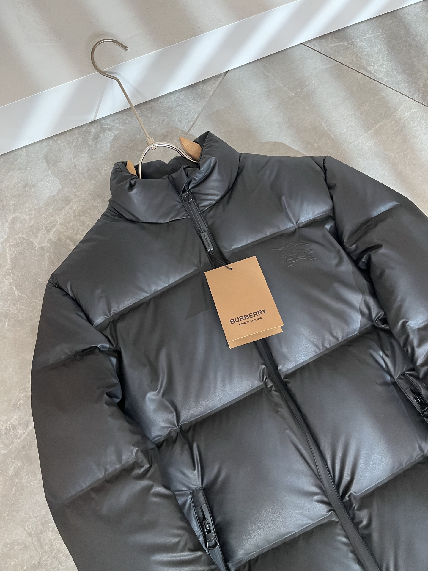 Burberry Jacket White Duck Down M-xl