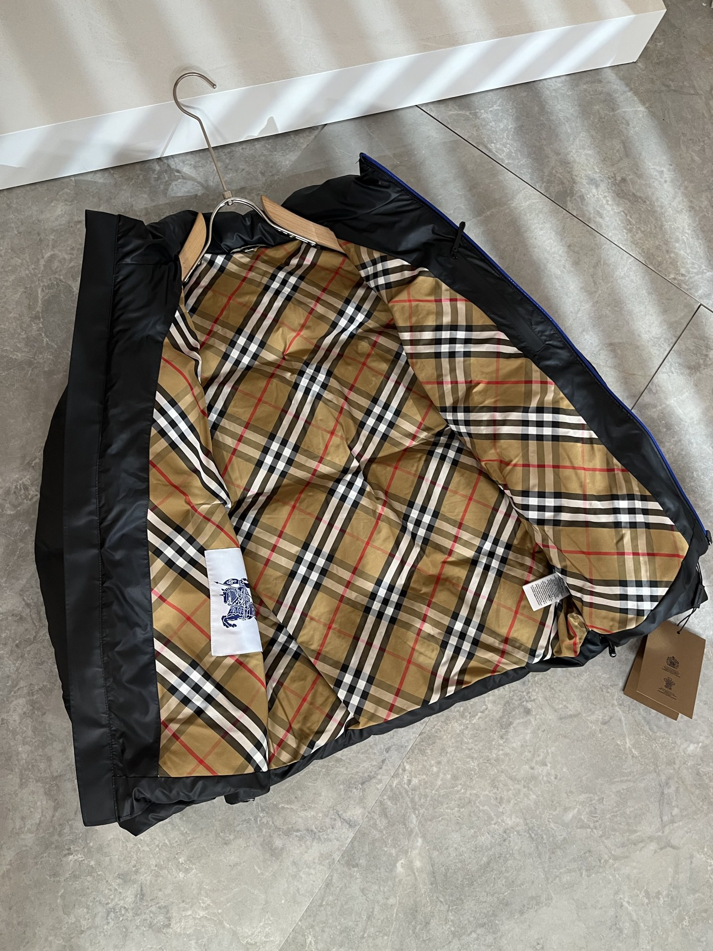 Burberry Jacket White Duck Down M-xl