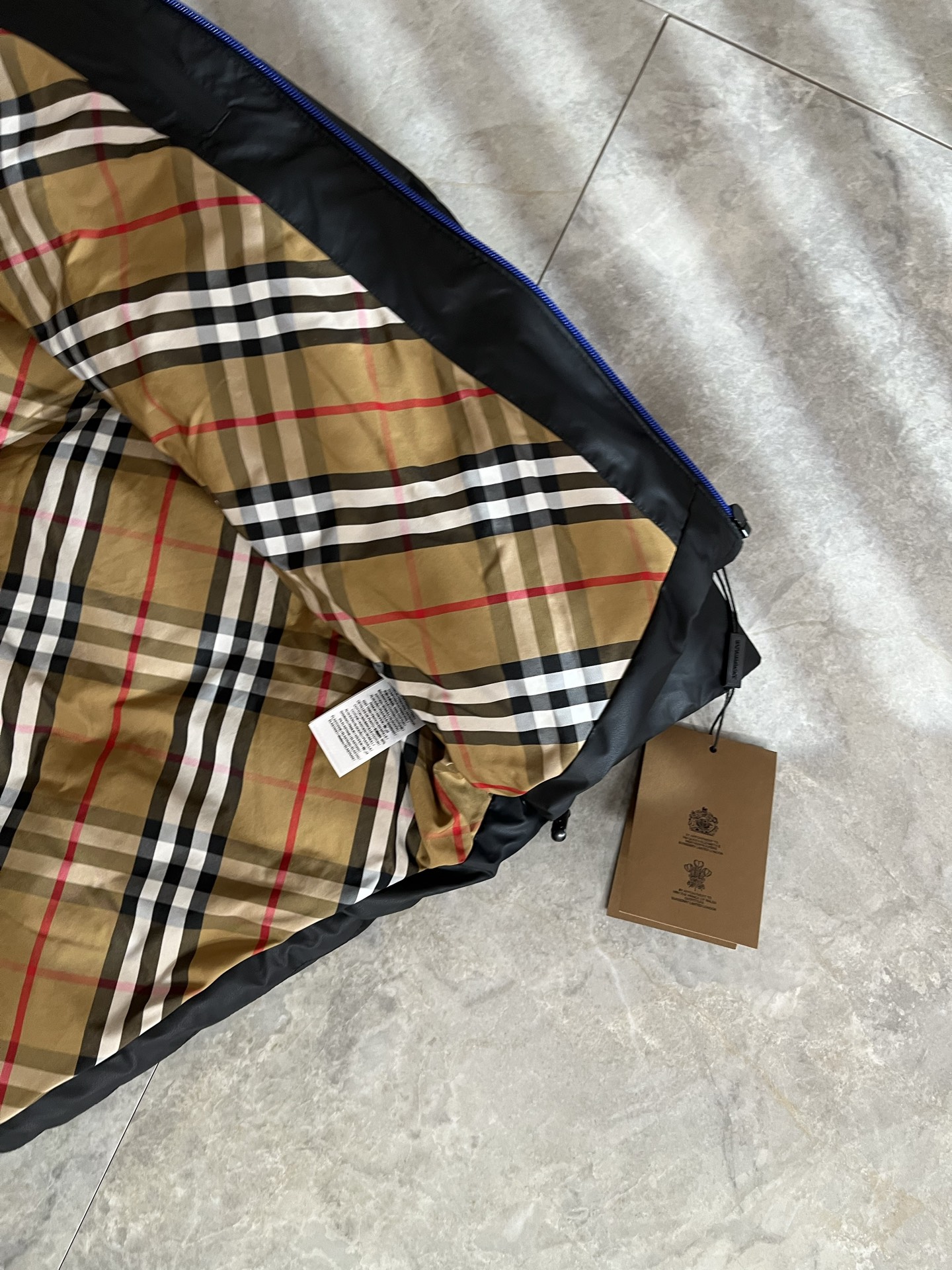 Burberry Jacket White Duck Down M-xl