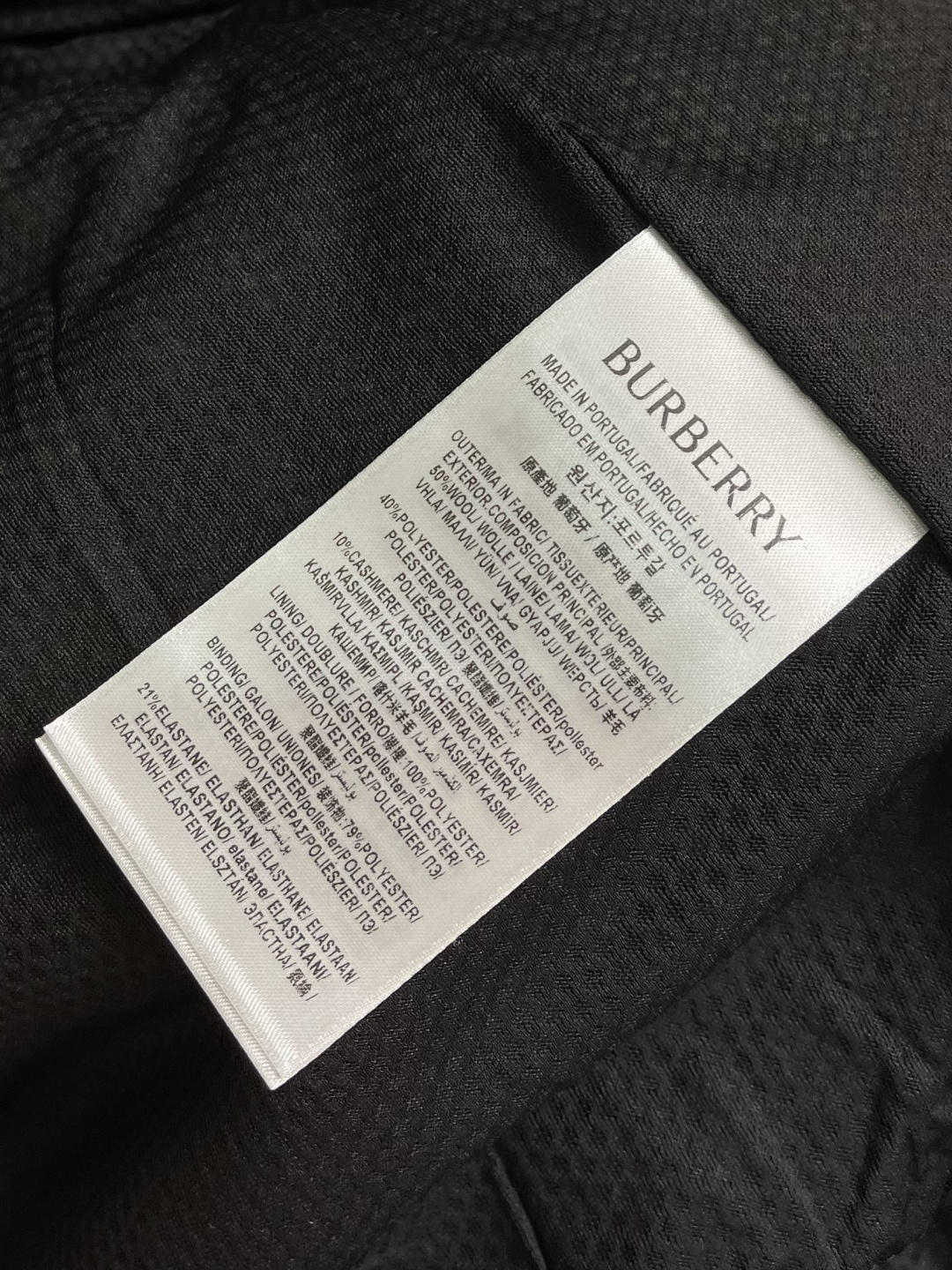Burberry Basic Clothing Knitted Black S-m-l-xl