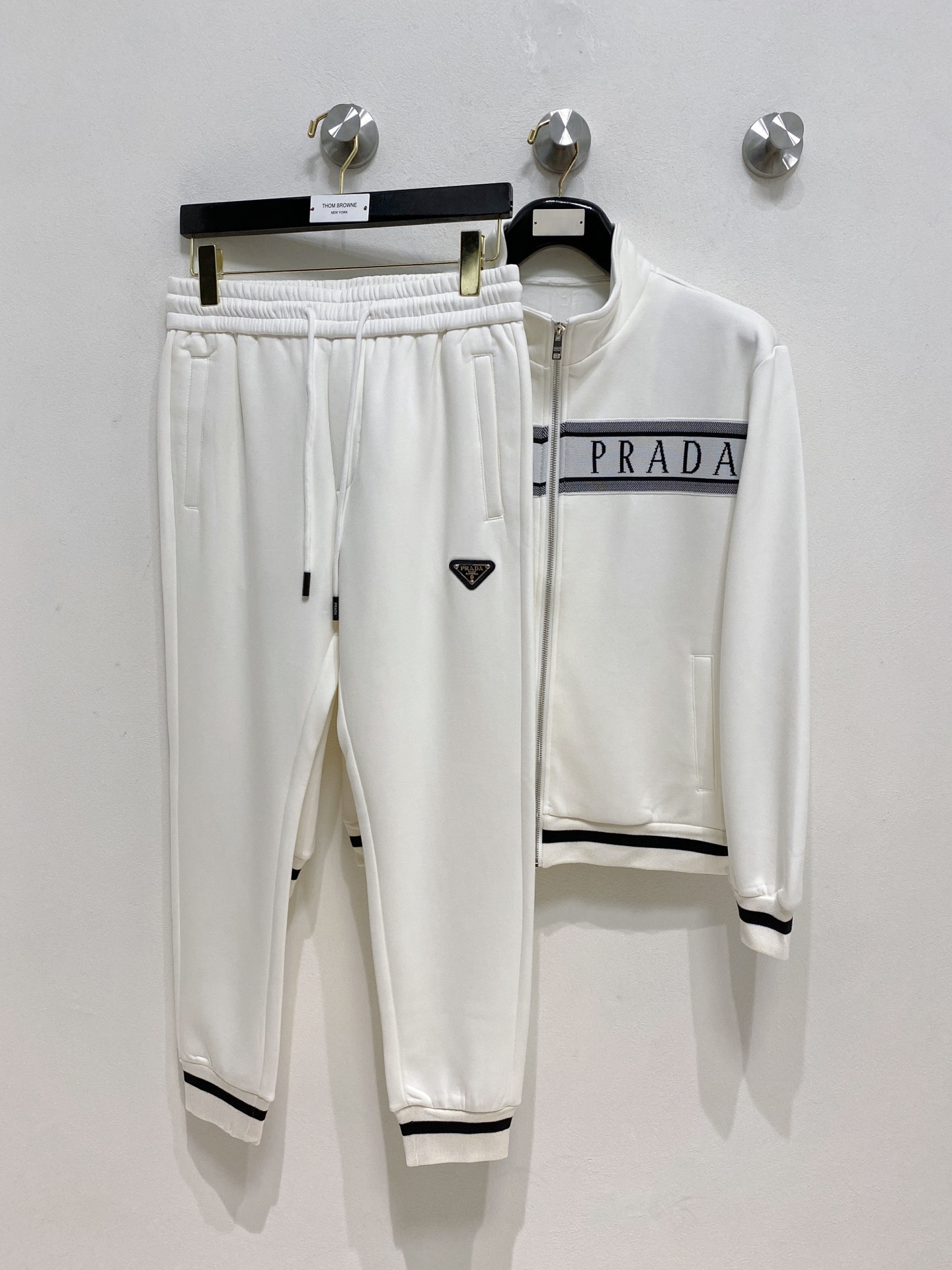 Prada Basic Clothing Fleece Lined M-xxxl