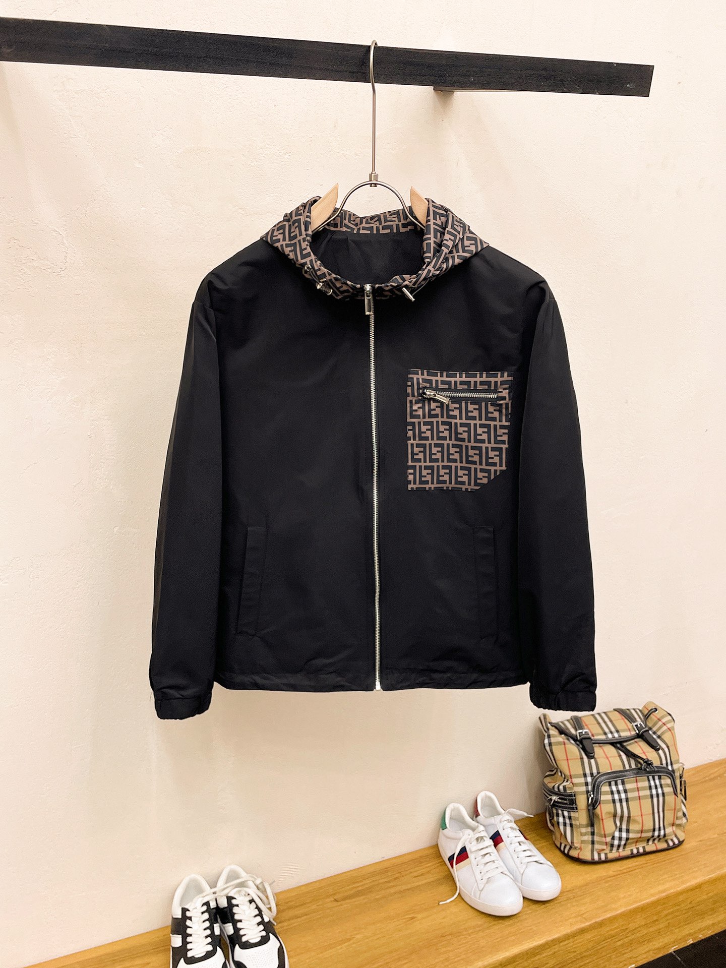 Fendi Jacket Hooded M-l-xl