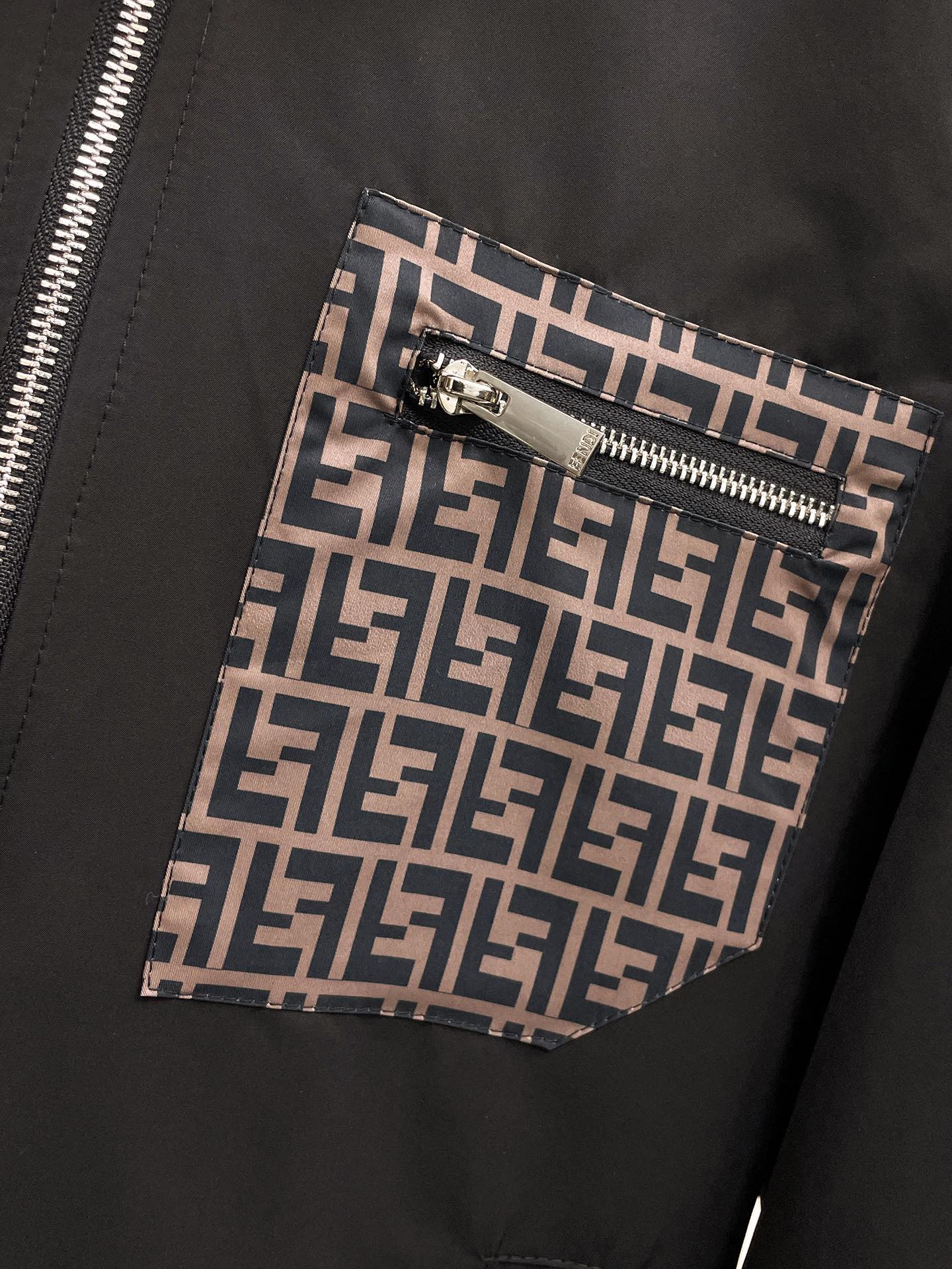 Fendi Jacket Hooded M-l-xl