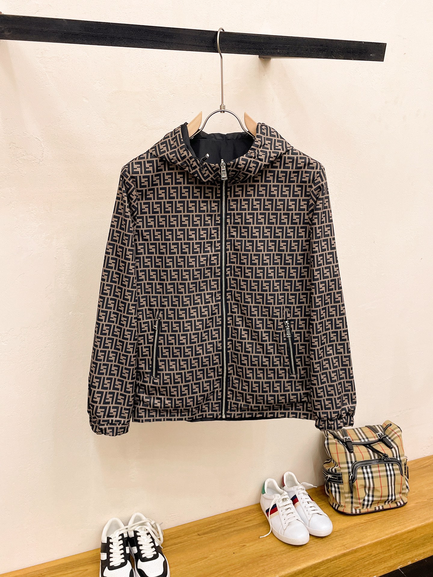 Fendi Jacket Hooded M-l-xl