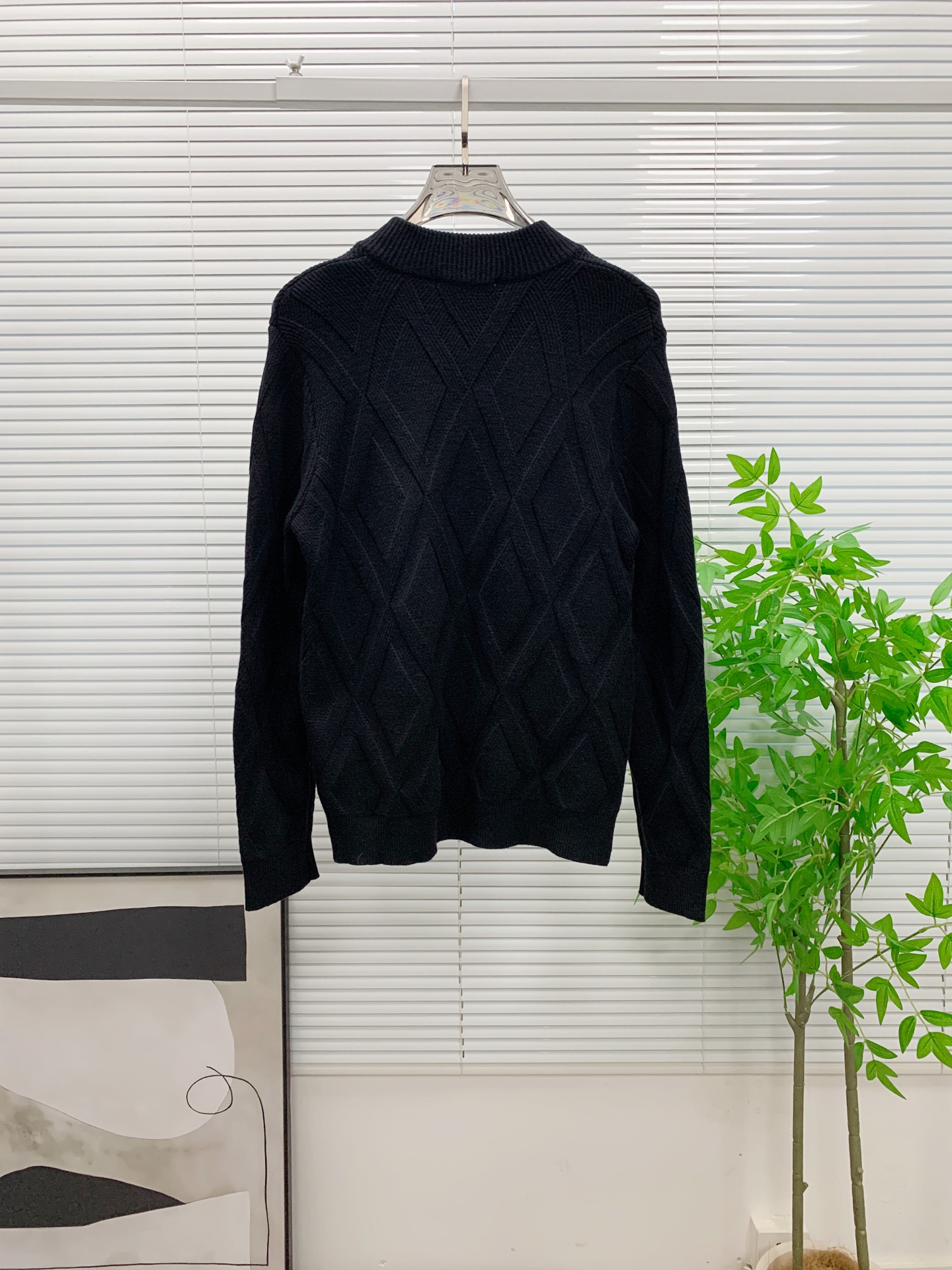 Louis Vuitton Jeans Wool Black Loose Fit S-m-l-xl-175140