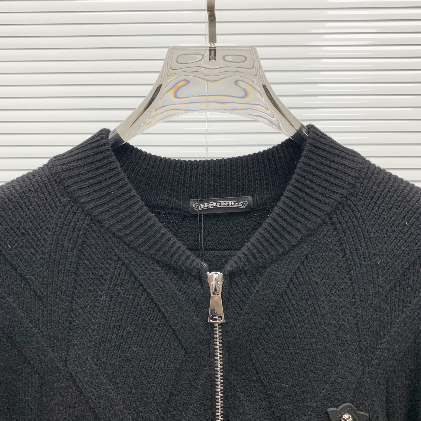 Chrome Hearts Jeans Wool Black Loose Fit S-m-l-xl-175140